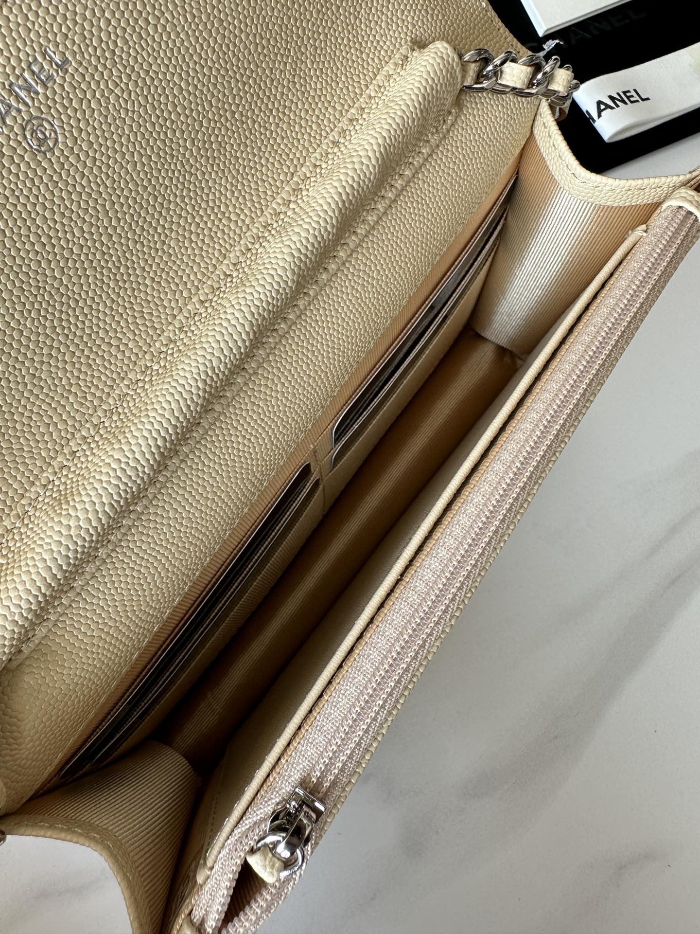 Chanel Luxury Designer Handbag crafted in premium calfskin leather 3