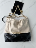 Chanel épissure Cuir de vache 1 Chanel épissure Cuir de vache