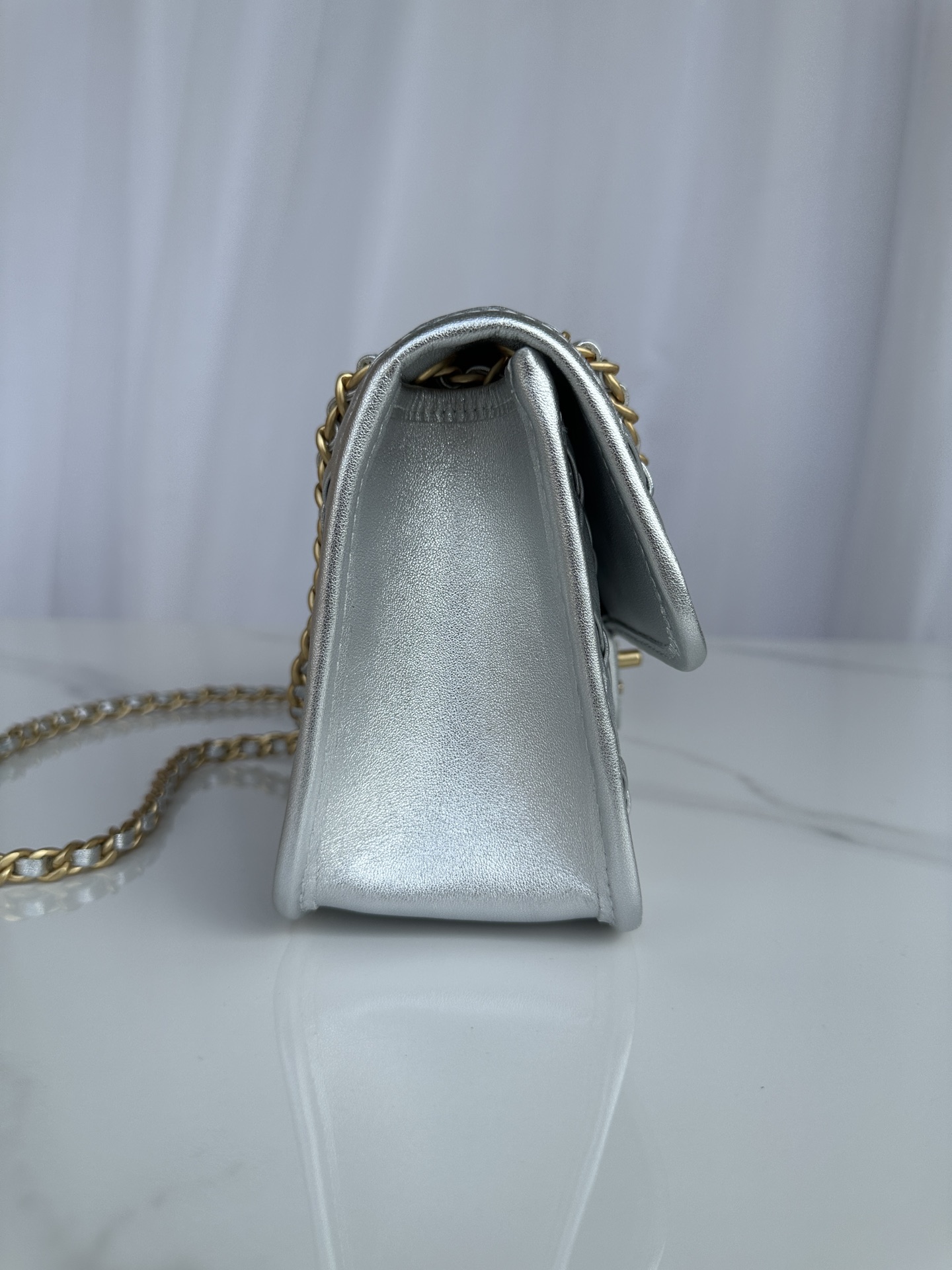 Chanell AS4795 Classic Flap Bag, 25cm, Genuine Leather, Gold Hardware 3 i1747973230 1109 5
