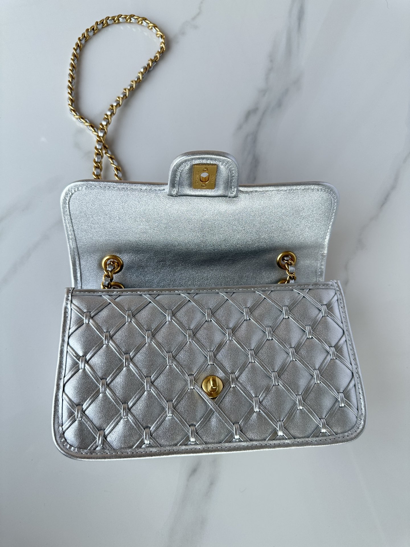Chanell AS4795 Classic Flap Bag, 25cm, Genuine Leather, Gold Hardware 7 i1747973230 2020 0