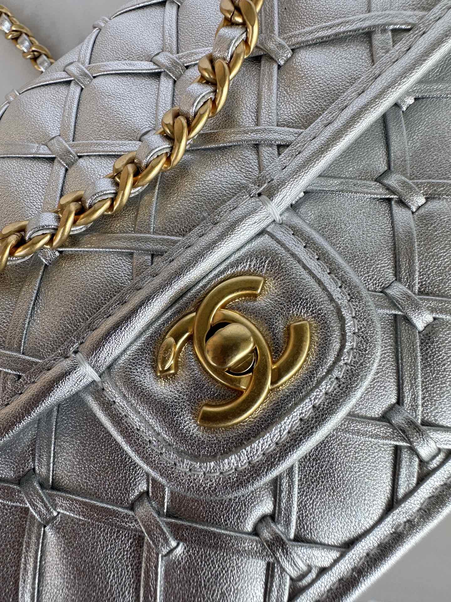 Chanell AS4795 Classic Flap Bag, 25cm, Genuine Leather, Gold Hardware 5 i1747973230 6443 2