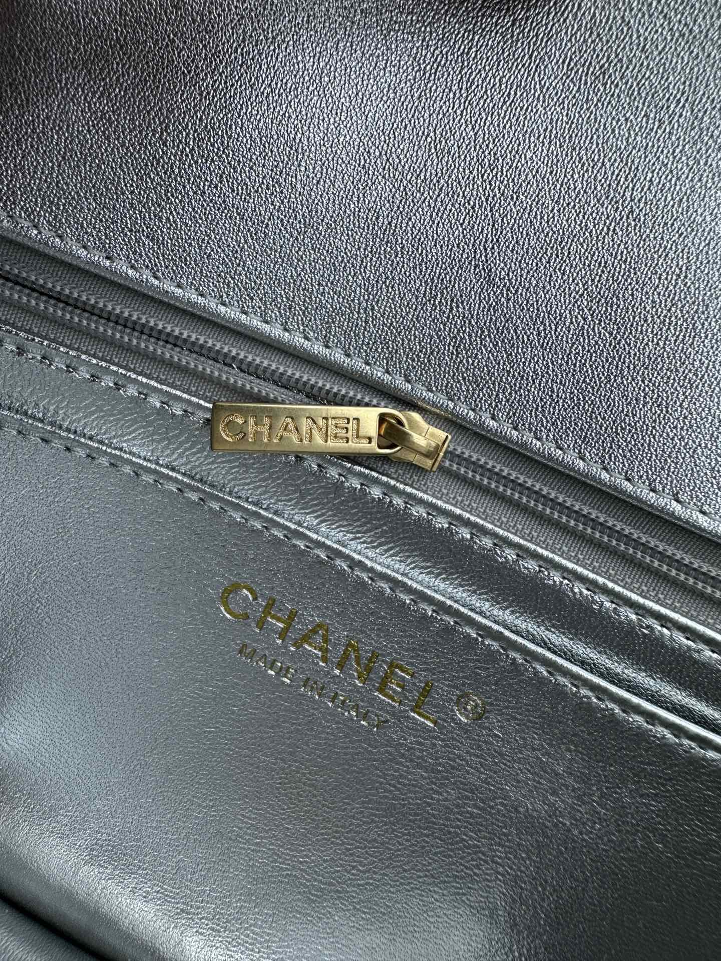Chanell AS4795 Classic Flap Bag, 25cm, Genuine Leather, Gold Hardware 10 i1747973230 72 6