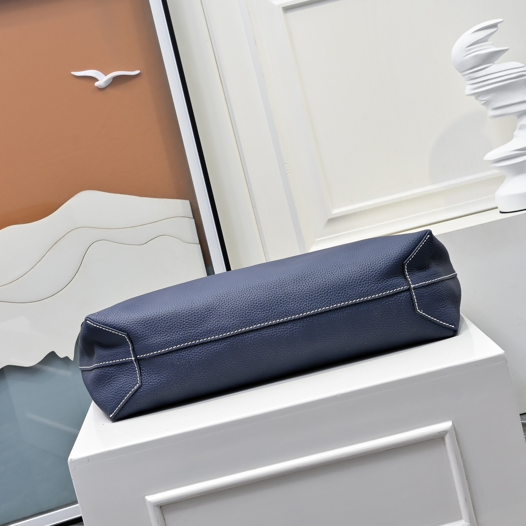 爱马仕（Hermès）奢华与永恒的设计 双面袋两面通用 简单低调 跟着心情换不一样的颜色🌈🌈🌈深蓝/大象灰