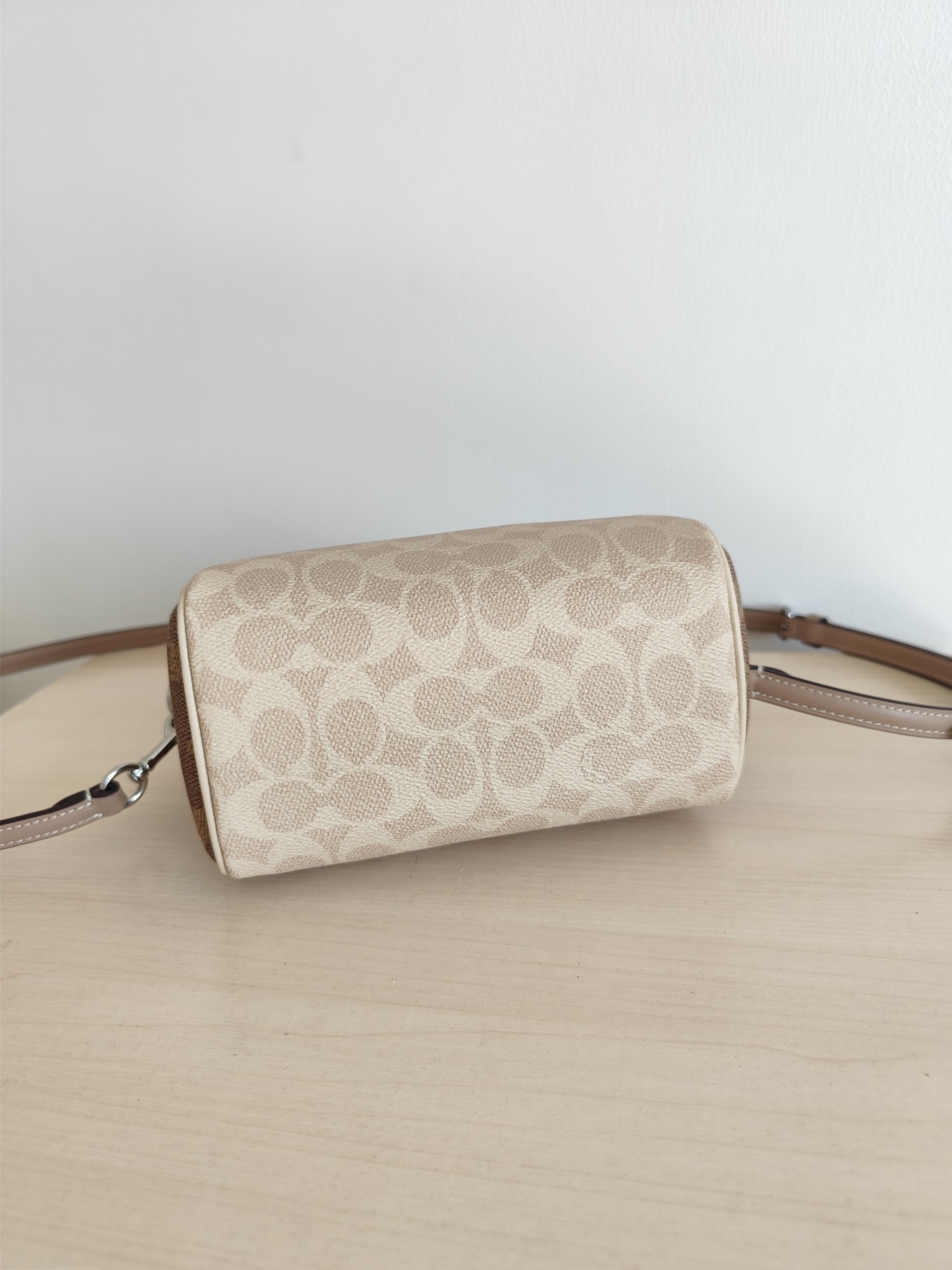 Coach 纯 COACH 蔻驰 MINI ROWAN CW330女士单肩斜挎手提包波士顿包