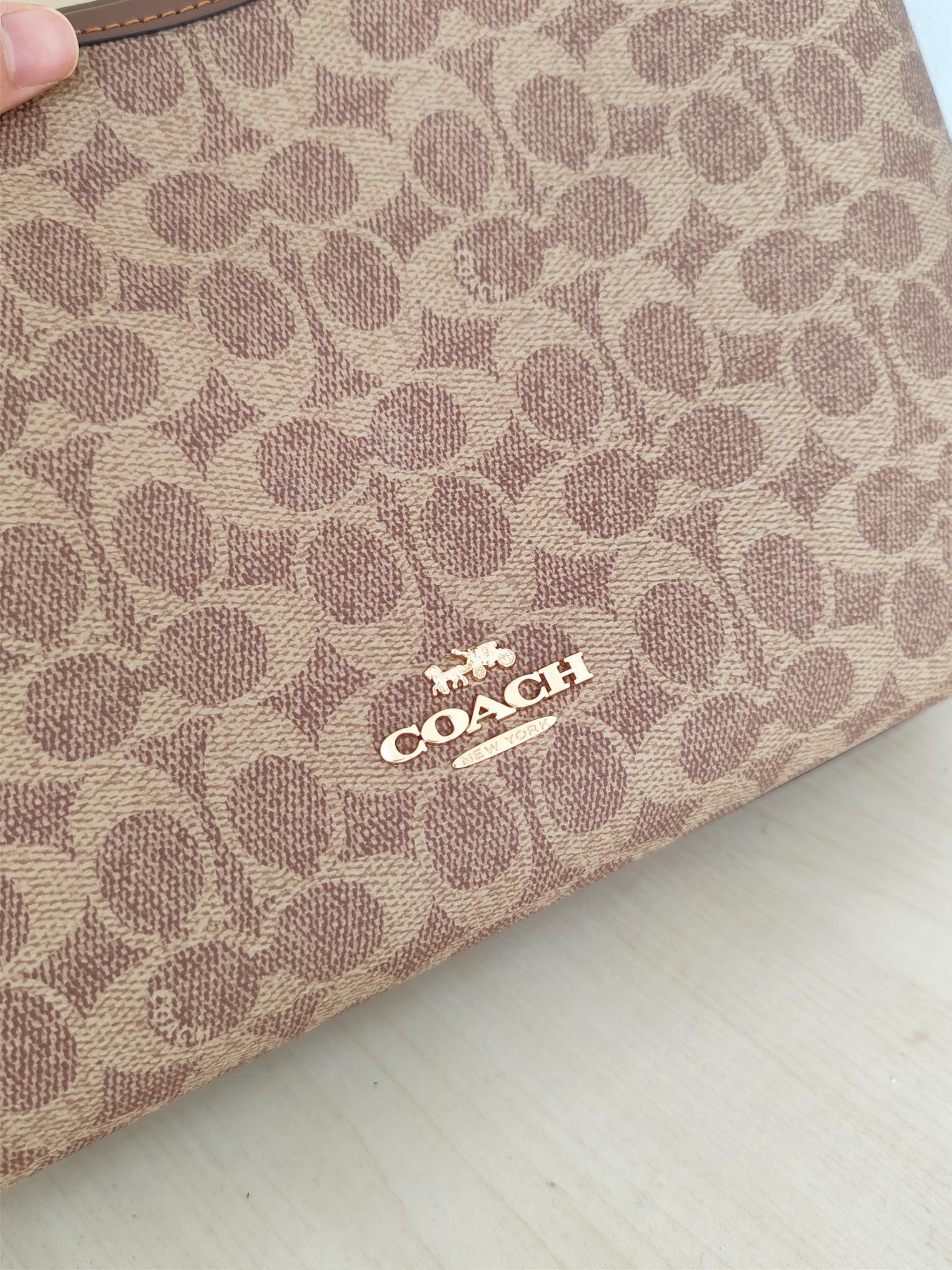Coach ～纯原Coach蔻驰 CV975 laurel系列流浪包 单肩斜挎包