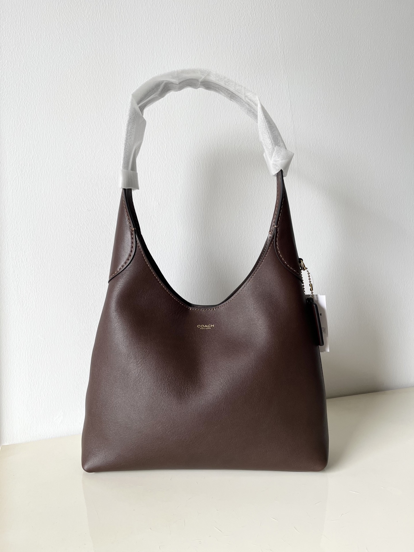 Coach 纯原Coach蔻驰 CU068 Brooklyn系列 布鲁克林28 手拎腋下包 百搭的大Hobo