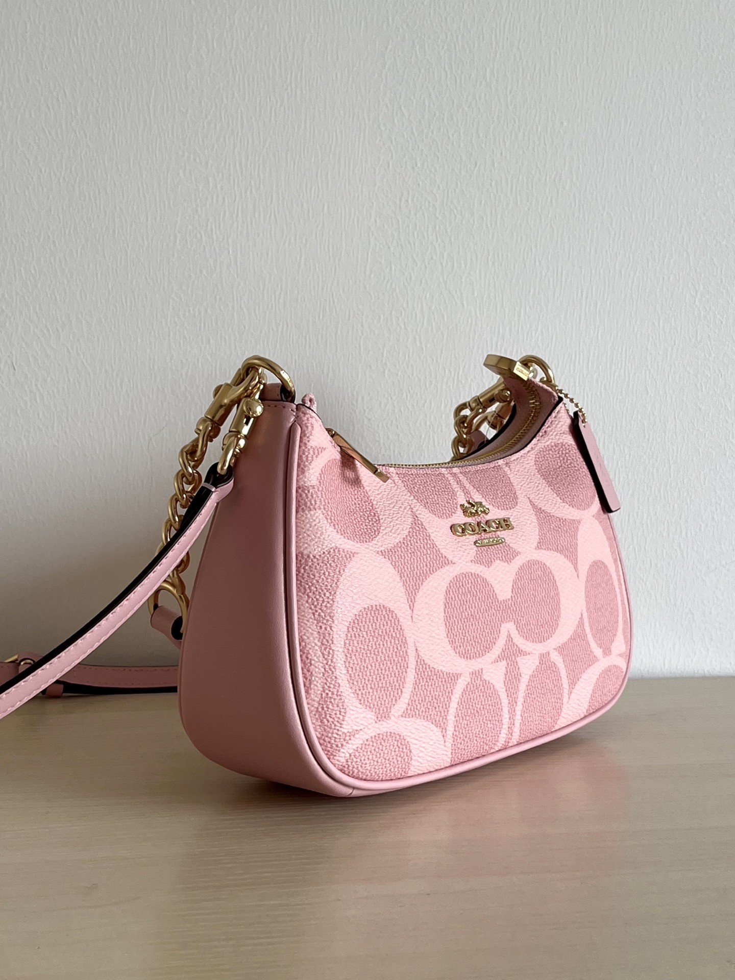 Coach ～纯原COACH蔻驰 CAL51 TERI系列单肩包斜挎腋下包手提包