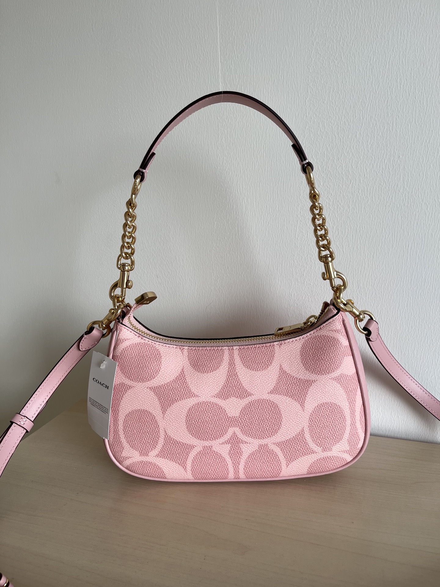 Coach ～纯原COACH蔻驰 CAL51 TERI系列单肩包斜挎腋下包手提包