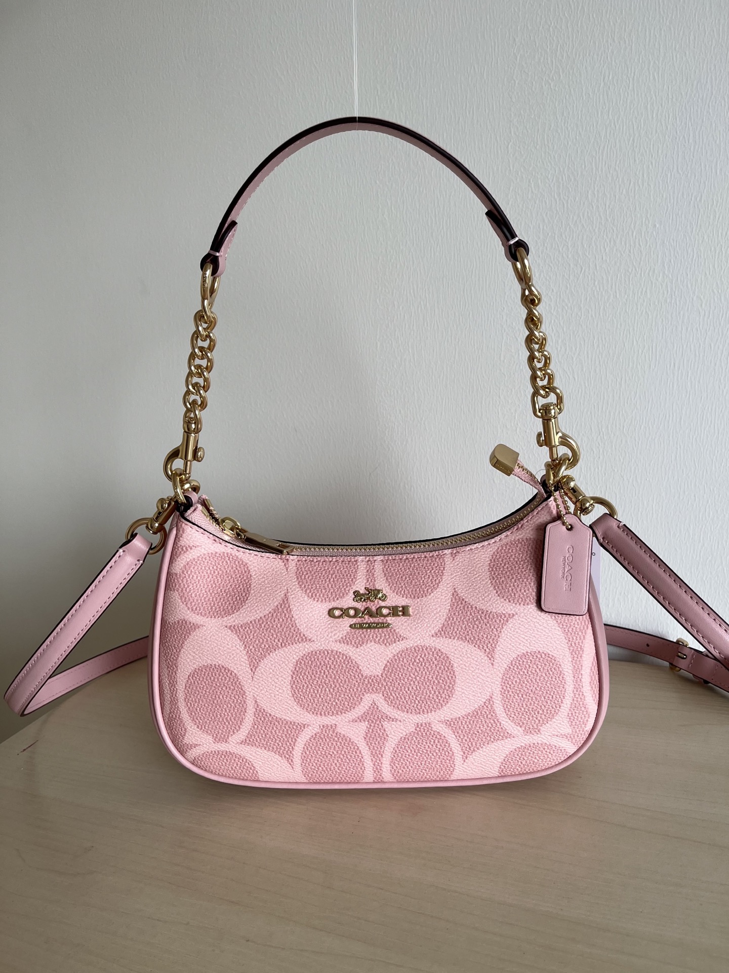 Coach ～纯原COACH蔻驰 CAL51 TERI系列单肩包斜挎腋下包手提包