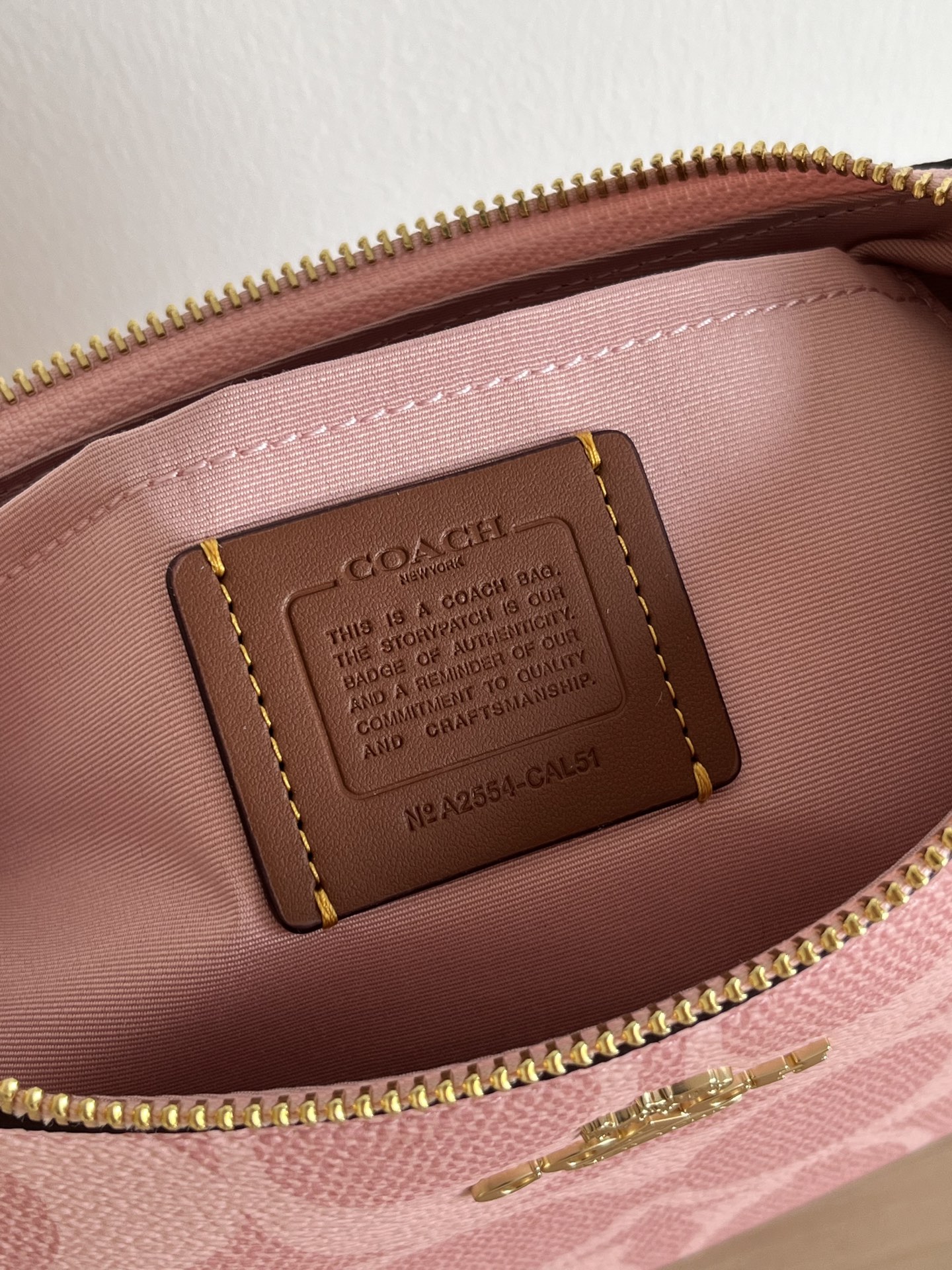 Coach ～纯原COACH蔻驰 CAL51 TERI系列单肩包斜挎腋下包手提包