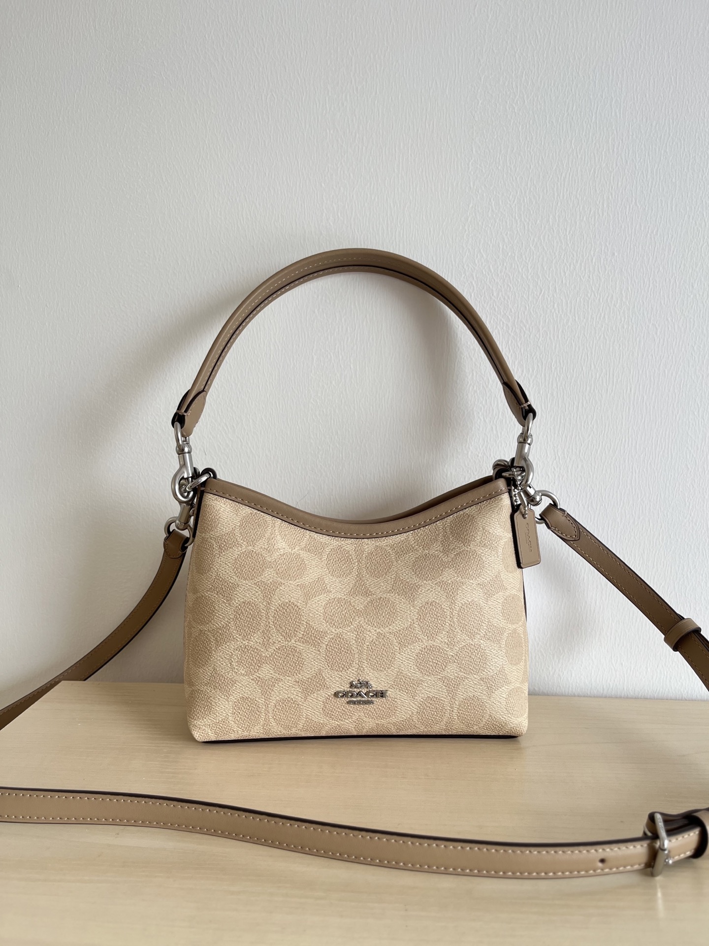 Coach 纯原Coach蔻驰 CBH15 Mini laurel系列流浪包 单肩斜挎包