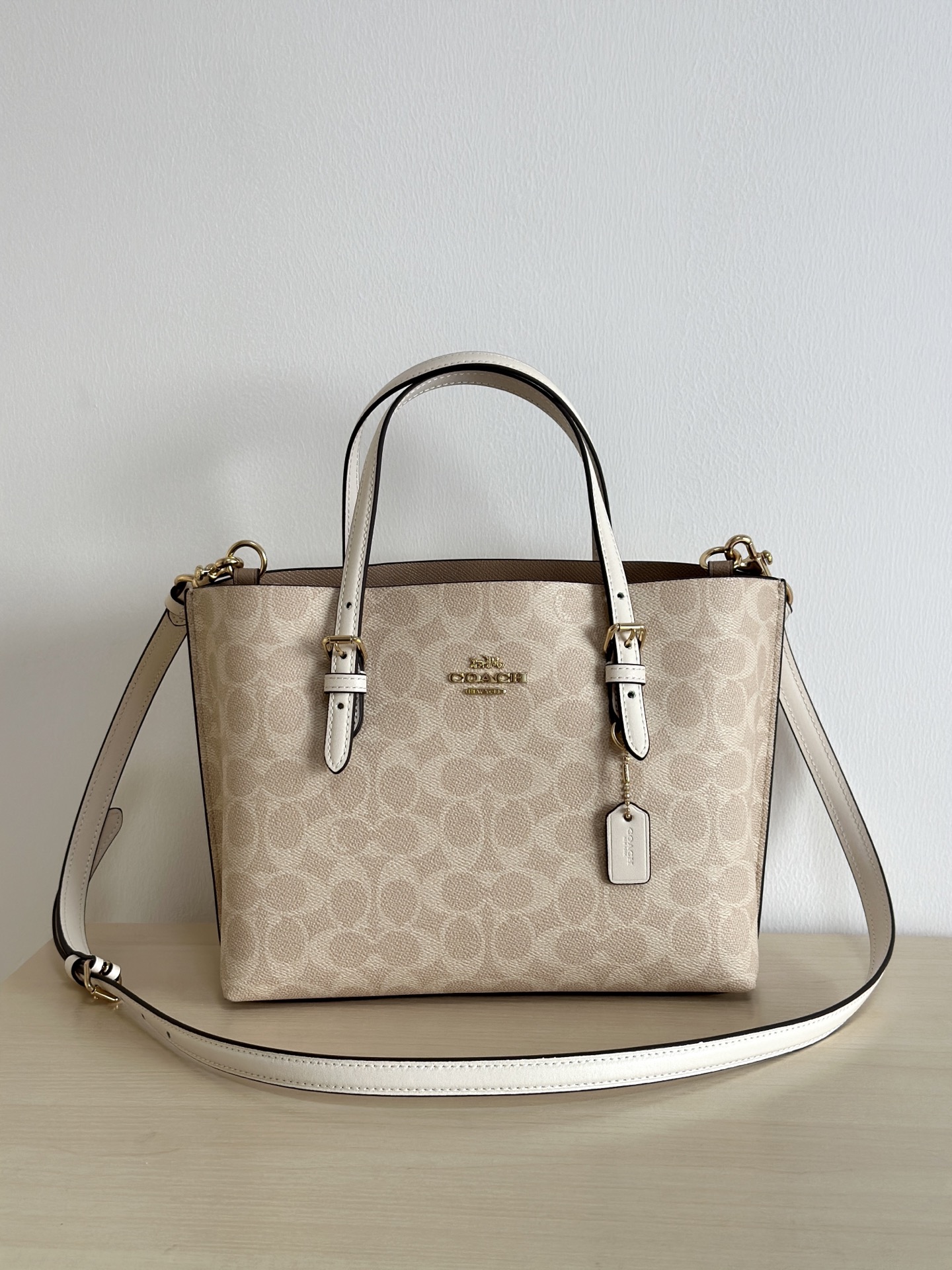 Coach ～纯原coach蔻驰CV965 Mollie25系列 托特斜挎包