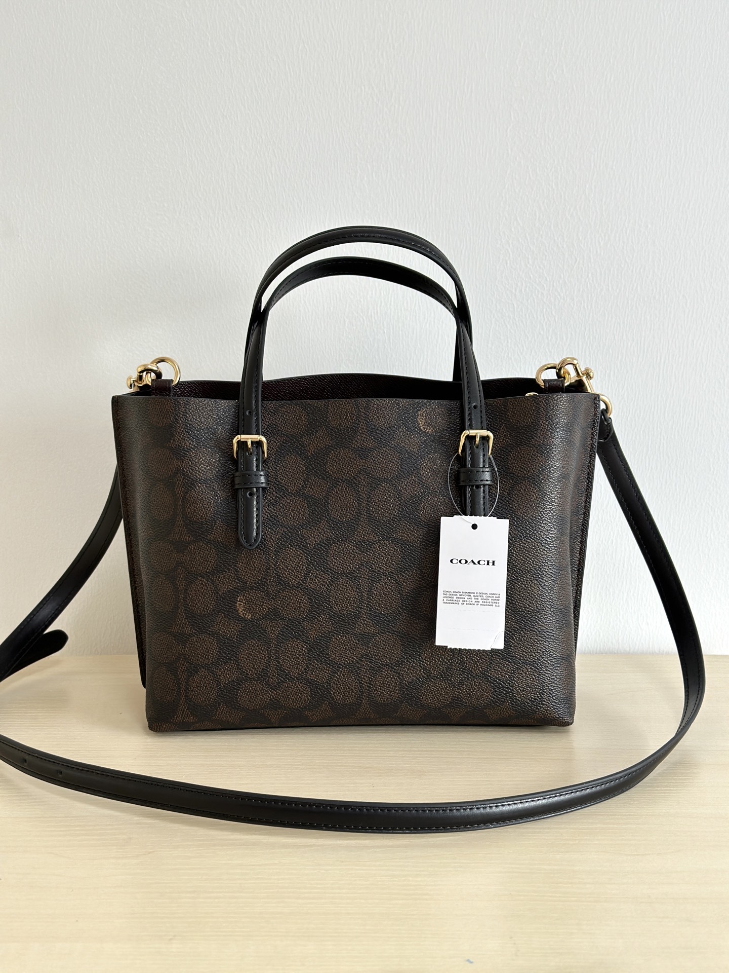 Coach ～纯原coach蔻驰CV965 Mollie25系列 托特斜挎包