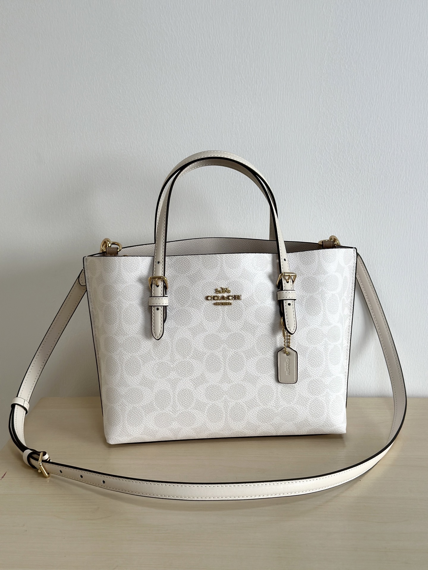 Coach ～纯原coach蔻驰CV965 Mollie25系列 托特斜挎包
