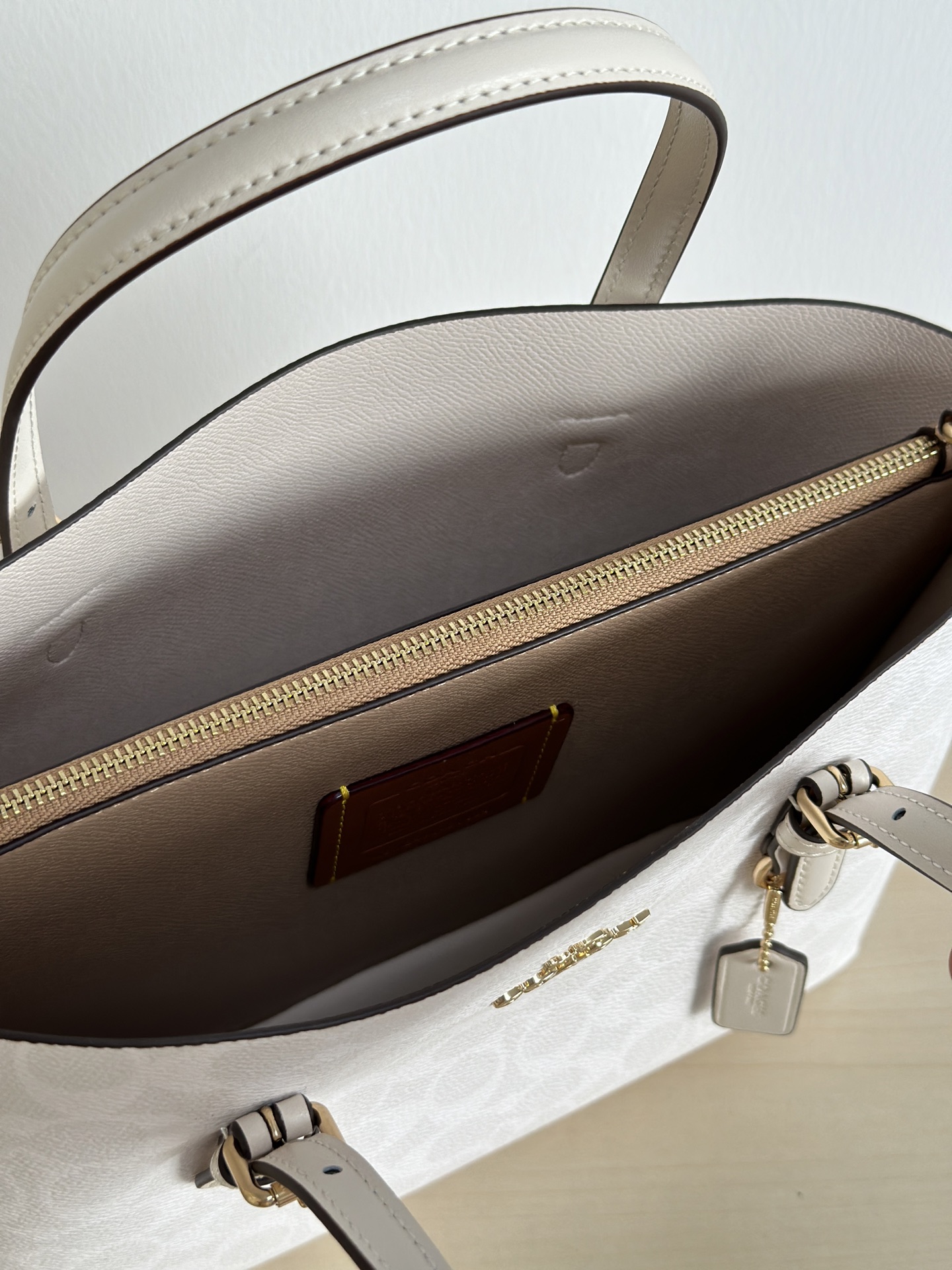 Coach ～纯原coach蔻驰CV965 Mollie25系列 托特斜挎包