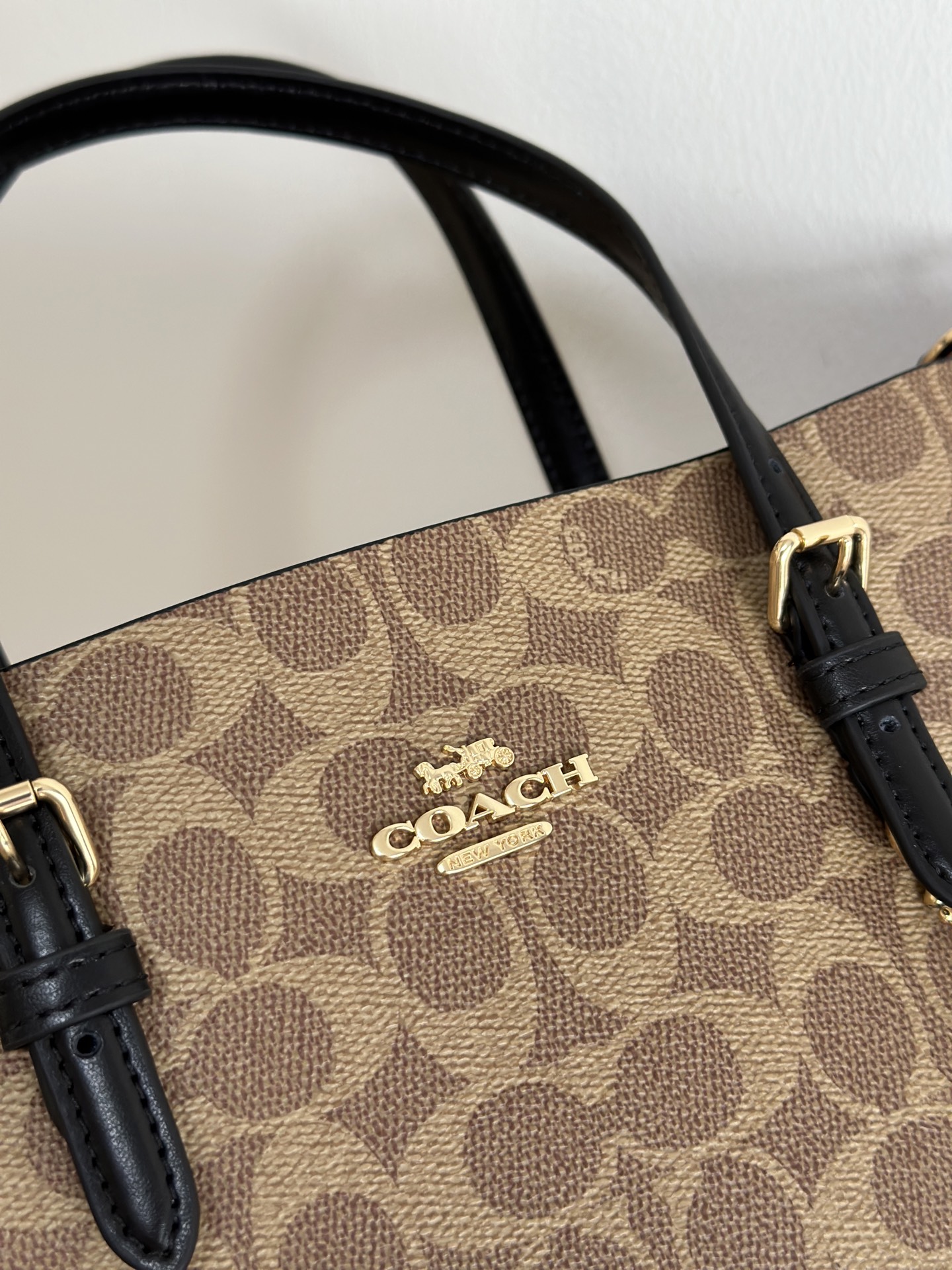 Coach ～纯原coach蔻驰CV965 Mollie25系列 托特斜挎包