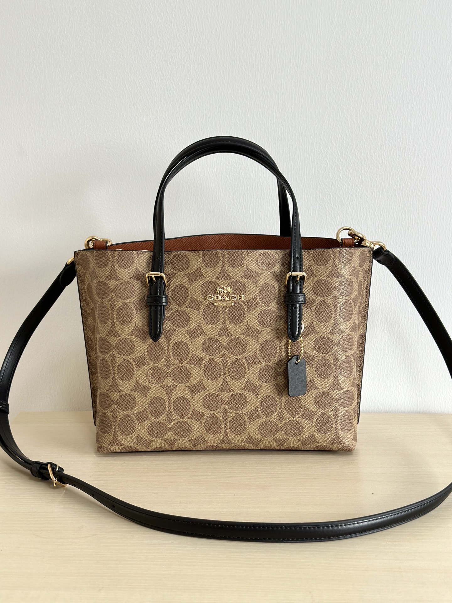 Coach ～纯原coach蔻驰CV965 Mollie25系列 托特斜挎包