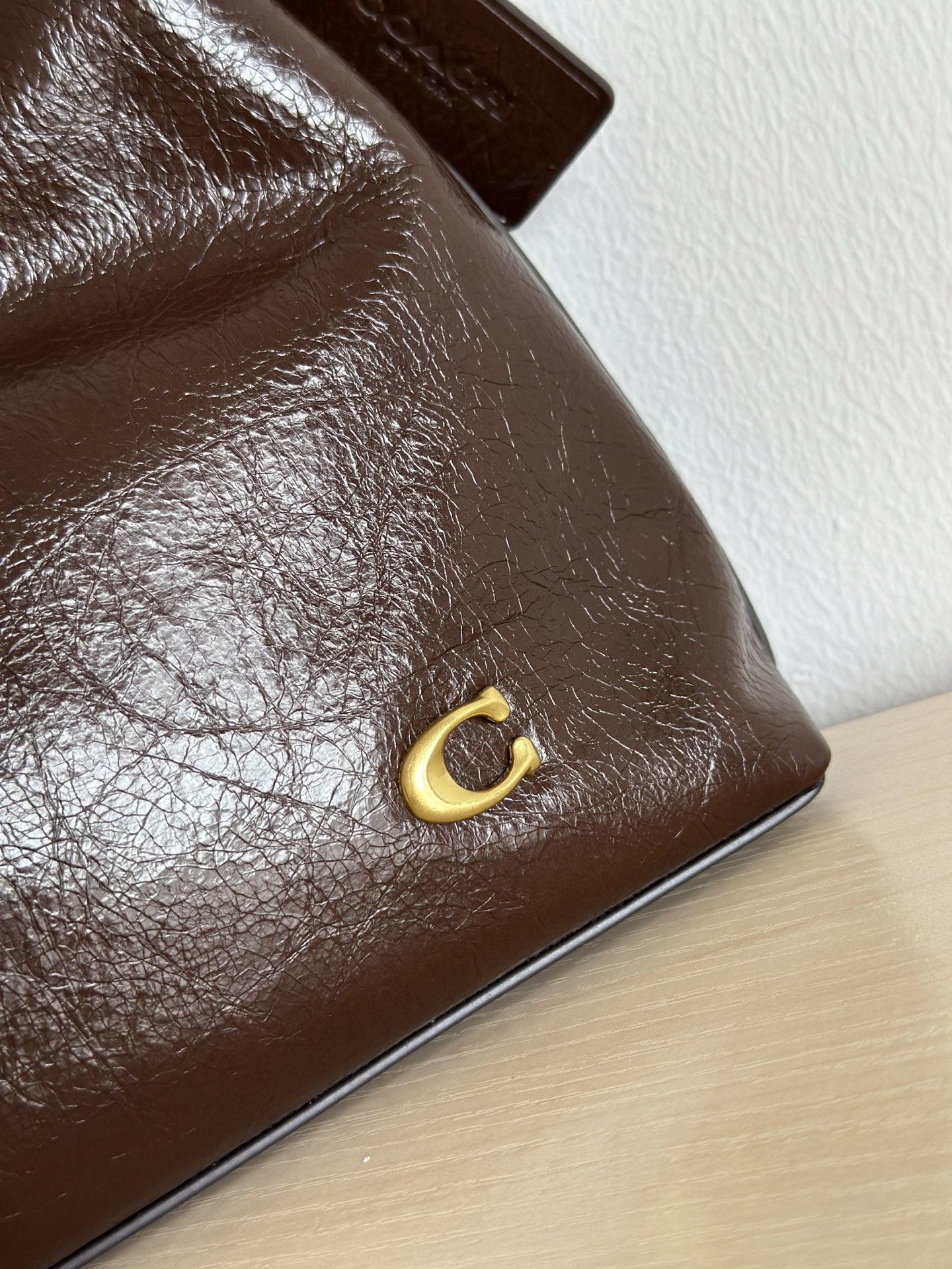 Coach ￼ 纯原Coach蔻驰 CAD75 Juliet朱丽叶系列油蜡皮流浪包 三肩带设计