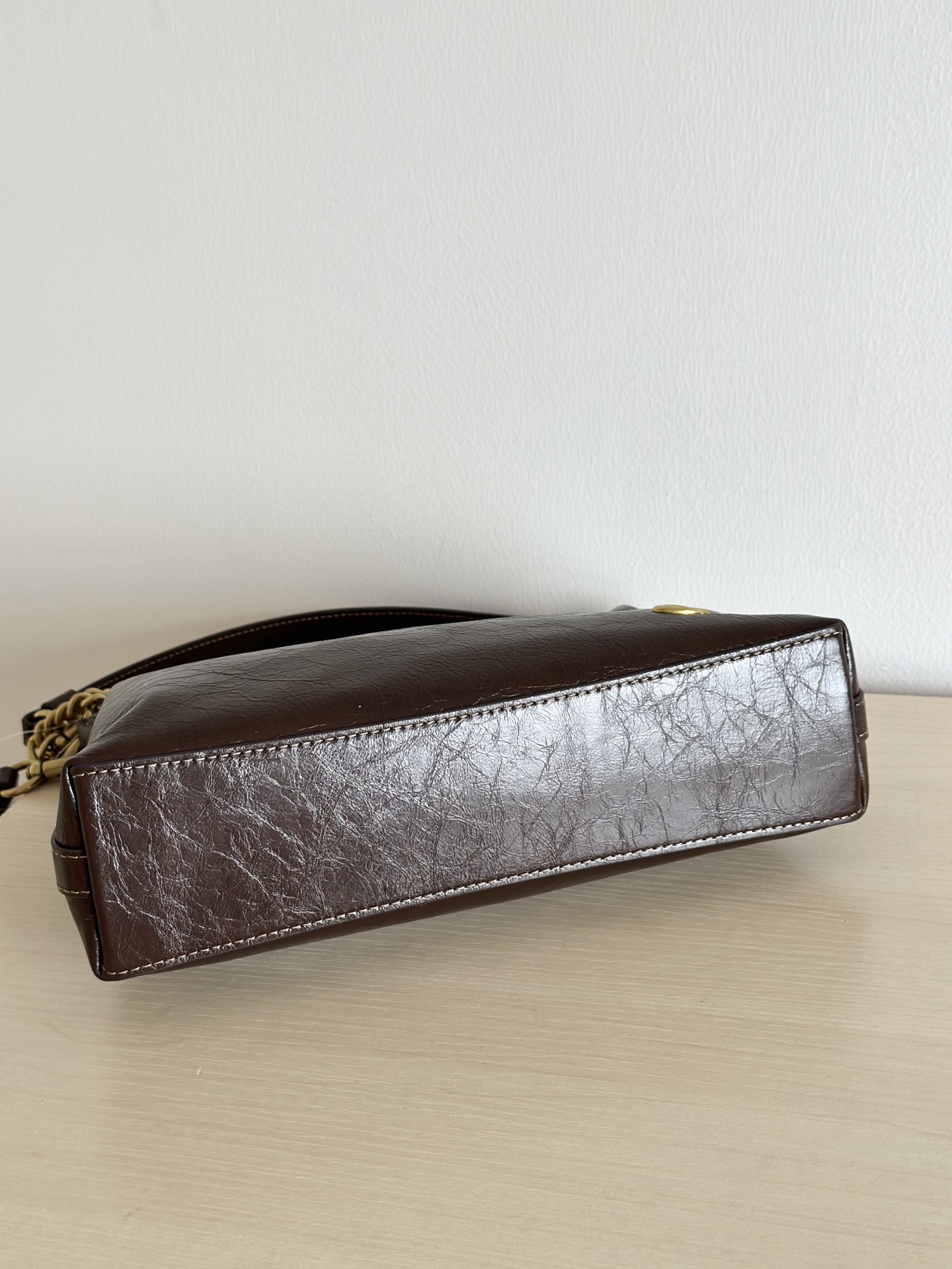 Coach ￼ 纯原Coach蔻驰 CAD75 Juliet朱丽叶系列油蜡皮流浪包 三肩带设计