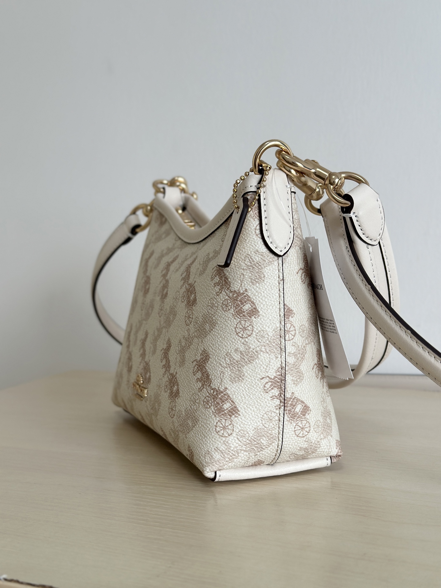 Coach ～￼纯原Coach蔻驰 CC037 laurel系列mini迷你流浪包 单肩斜挎包