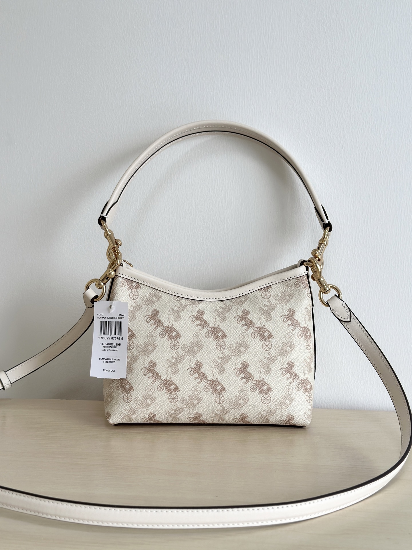 Coach ～￼纯原Coach蔻驰 CC037 laurel系列mini迷你流浪包 单肩斜挎包