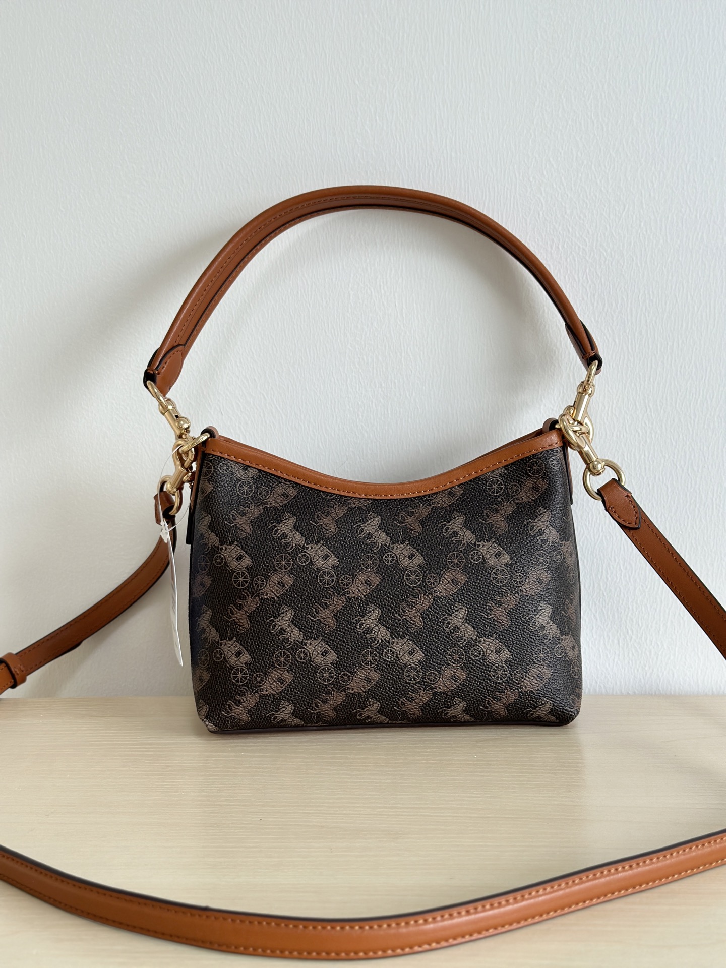 Coach ～￼纯原Coach蔻驰 CC037 laurel系列mini迷你流浪包 单肩斜挎包