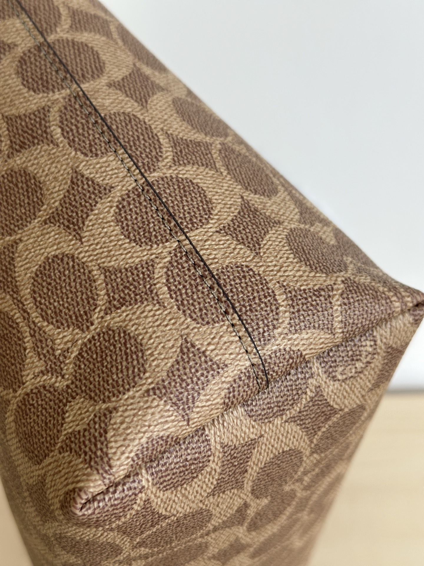 Coach ～焦糖色细节纯原 COACH 蔻驰CBT20 Zip top Tote 30新款拉链托特