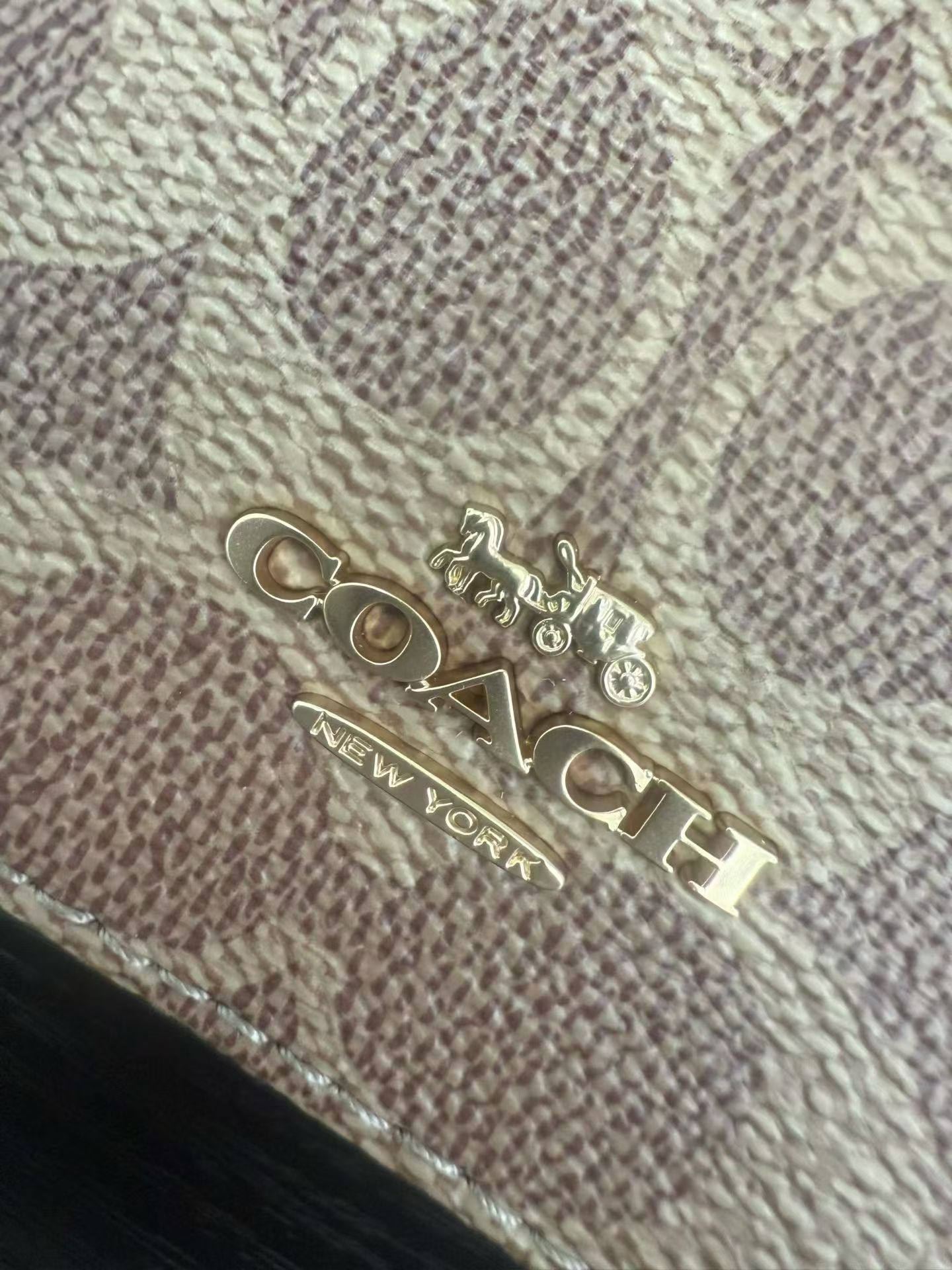 Coach ～原Coach蔻驰 CBQ35 Kay20系列新款盒子包化妆包 代购级别 最新款化妆包