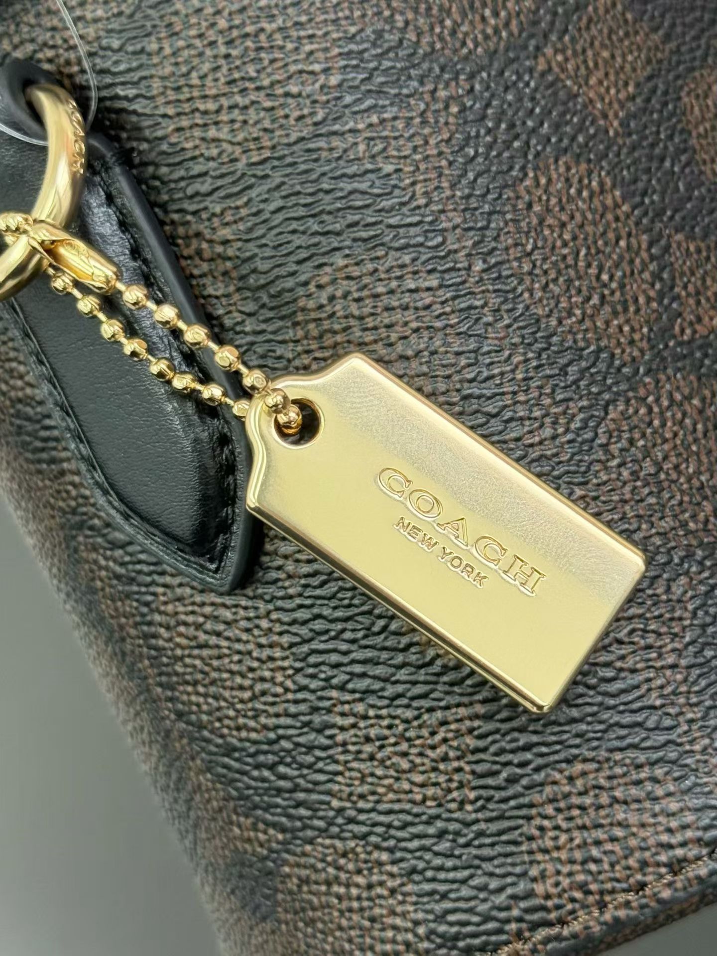 Coach ～原Coach蔻驰 CBQ35 Kay20系列新款盒子包化妆包 代购级别 最新款化妆包