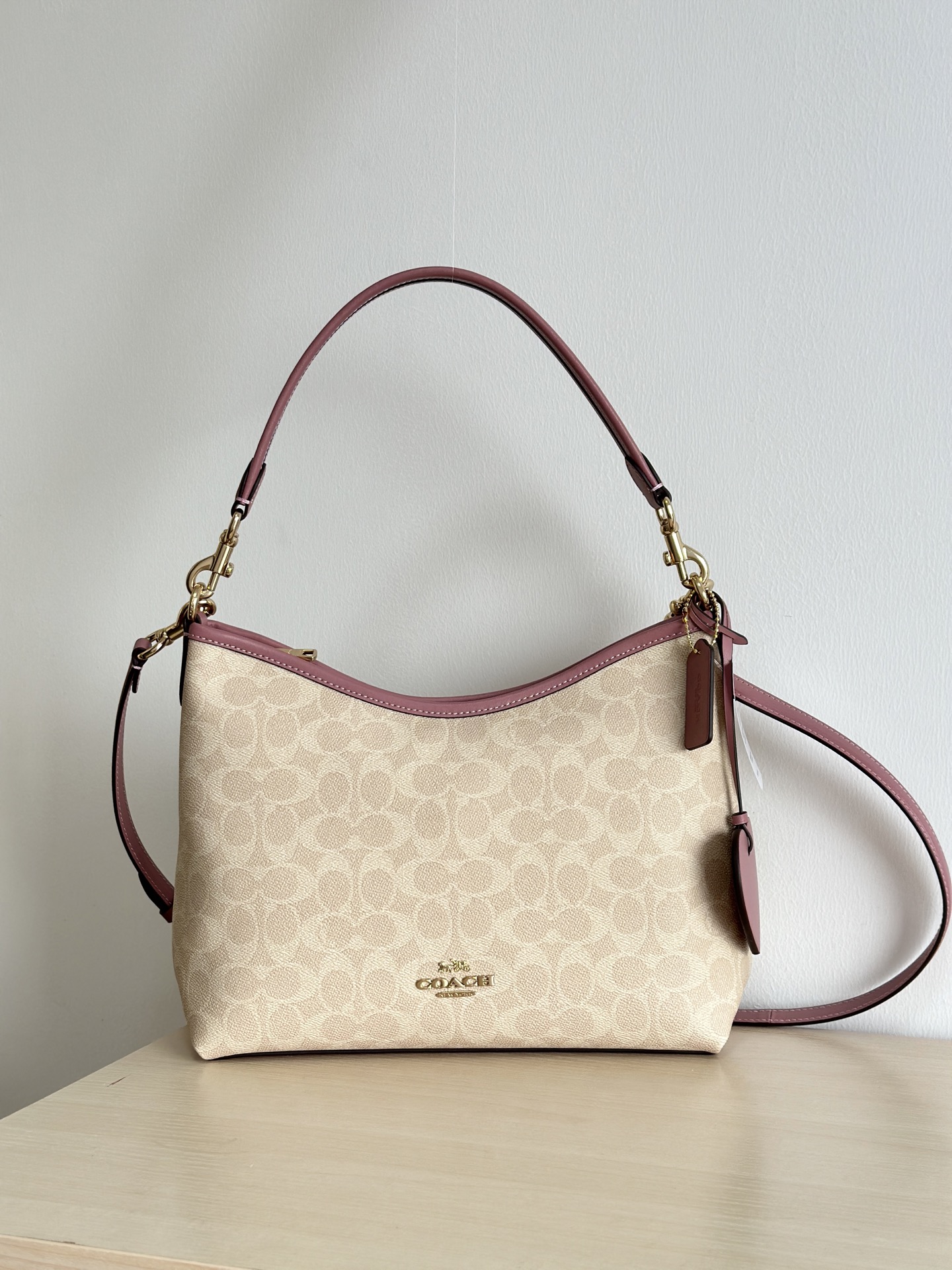 Coach 纯原Coach蔻驰 CDQ14 laurel系列流浪包 单肩斜挎包