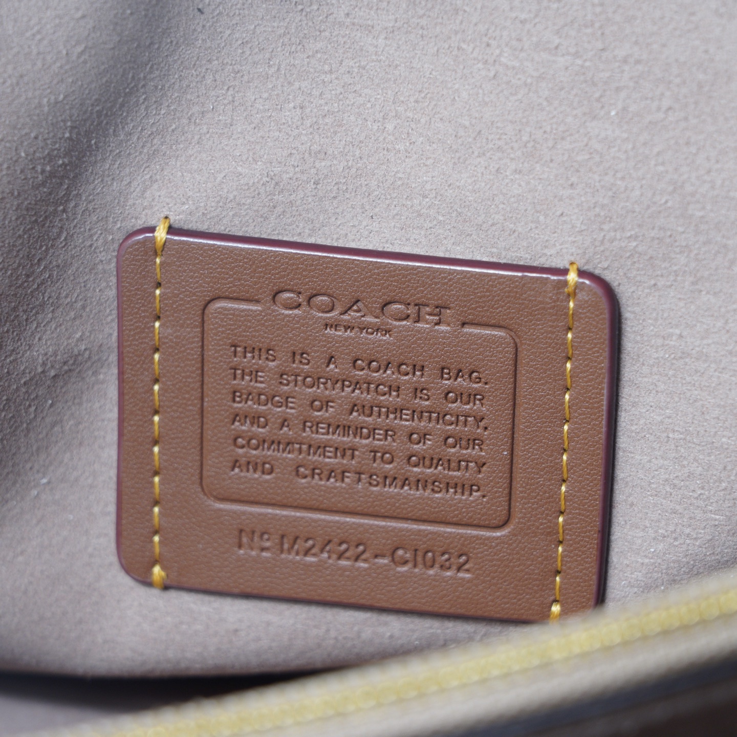 Coach 纯 Coach蔻驰 新酒神包 CI032 TABBY 26号单肩包 吴谨言同款全新Tabby肆意出型
