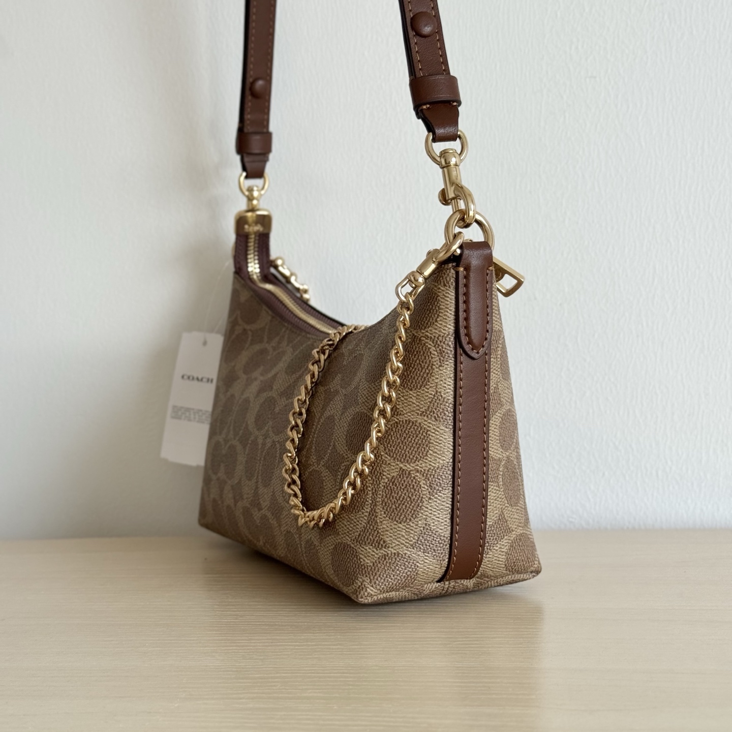 Coach 纯原Coach蔻驰 CEK80 三月新品Caitlin系列腋下斜挎包
