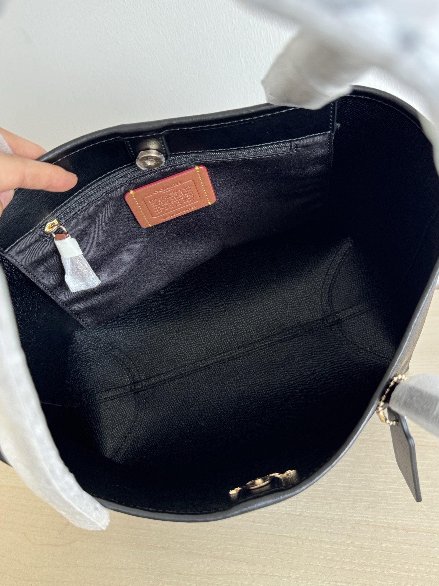 Coach 纯原Coach蔻驰 CDX82 City26系列中号托特包购物袋 最新版本 双面贴合工艺