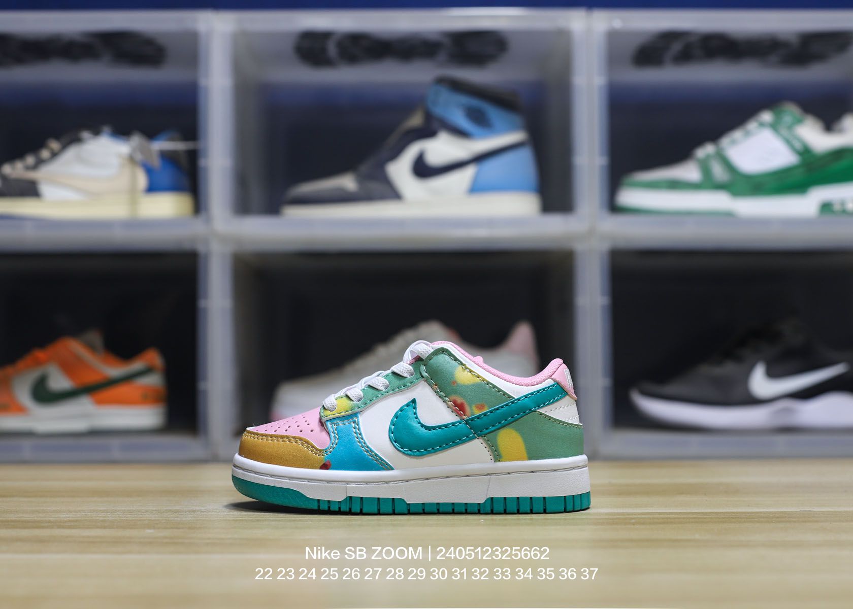 图片[5]-🈴 Nike/耐克 中大童学生的潮流童鞋❗️潮爹潮妈追寻的单品🎁官方全新配色，耐克Nike SB ZOOM经典百搭休闲运动板鞋。 类型：童鞋 尺码：22 23 24 25 26 27 28 29 30 31 32 33 34 35 36 37-选品中心