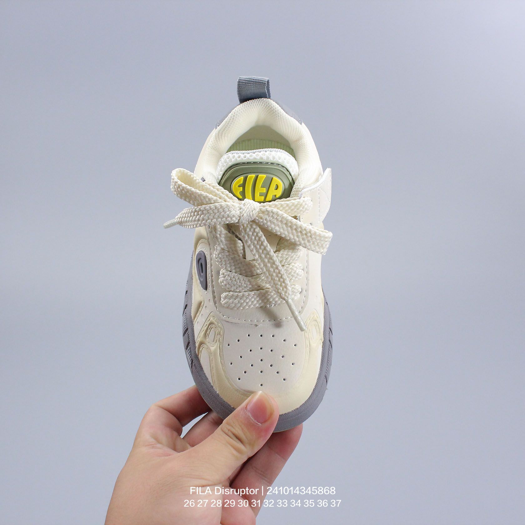 图片[2]-FILA/斐乐 💯🧒童鞋上线 斐乐 ❗FILA Disruptor 厚底百搭慢跑鞋 类型：童鞋 版本：公司级 尺码：26 27 28 29 30 31 32 33 34 35 36 37-选品中心