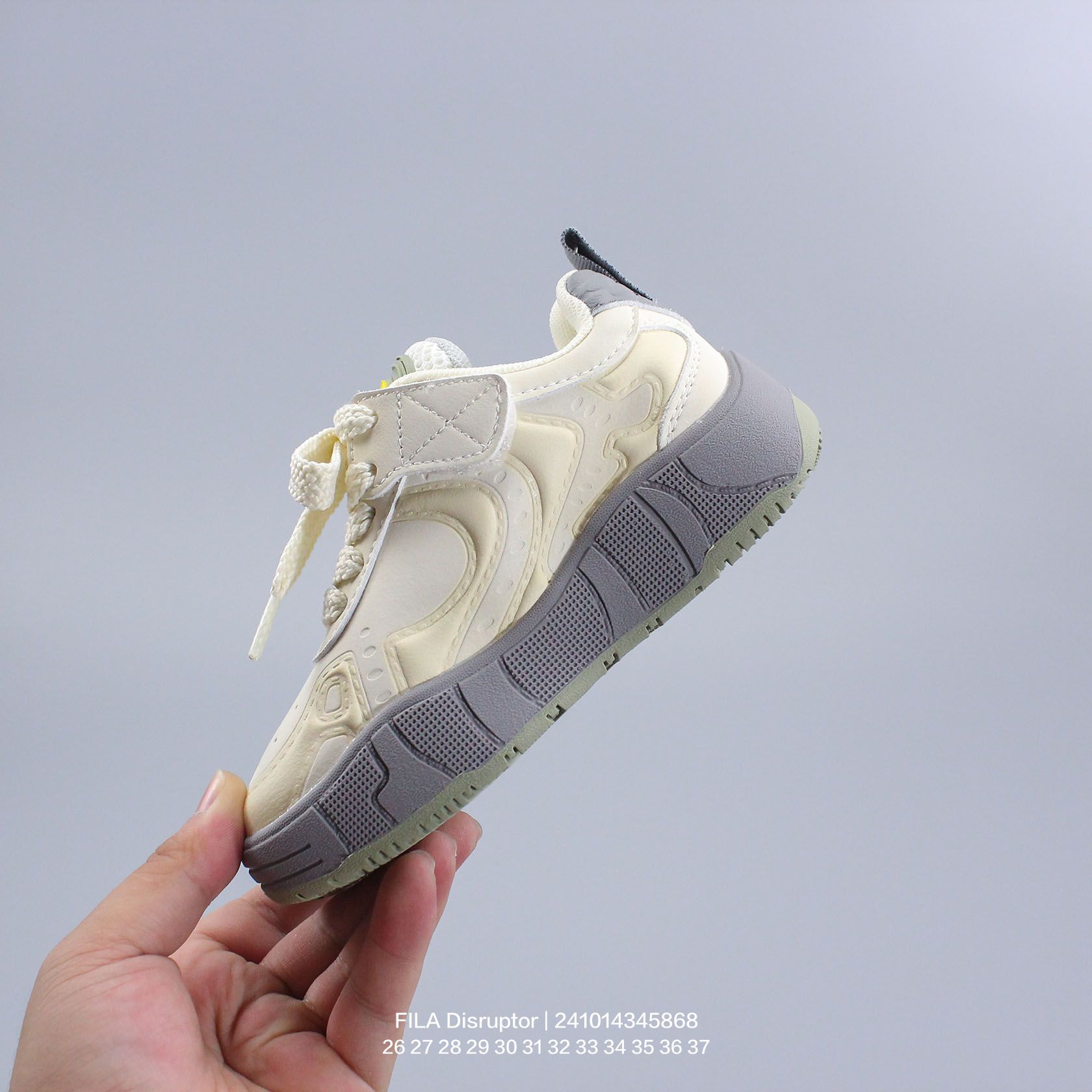图片[3]-FILA/斐乐 💯🧒童鞋上线 斐乐 ❗FILA Disruptor 厚底百搭慢跑鞋 类型：童鞋 版本：公司级 尺码：26 27 28 29 30 31 32 33 34 35 36 37-选品中心