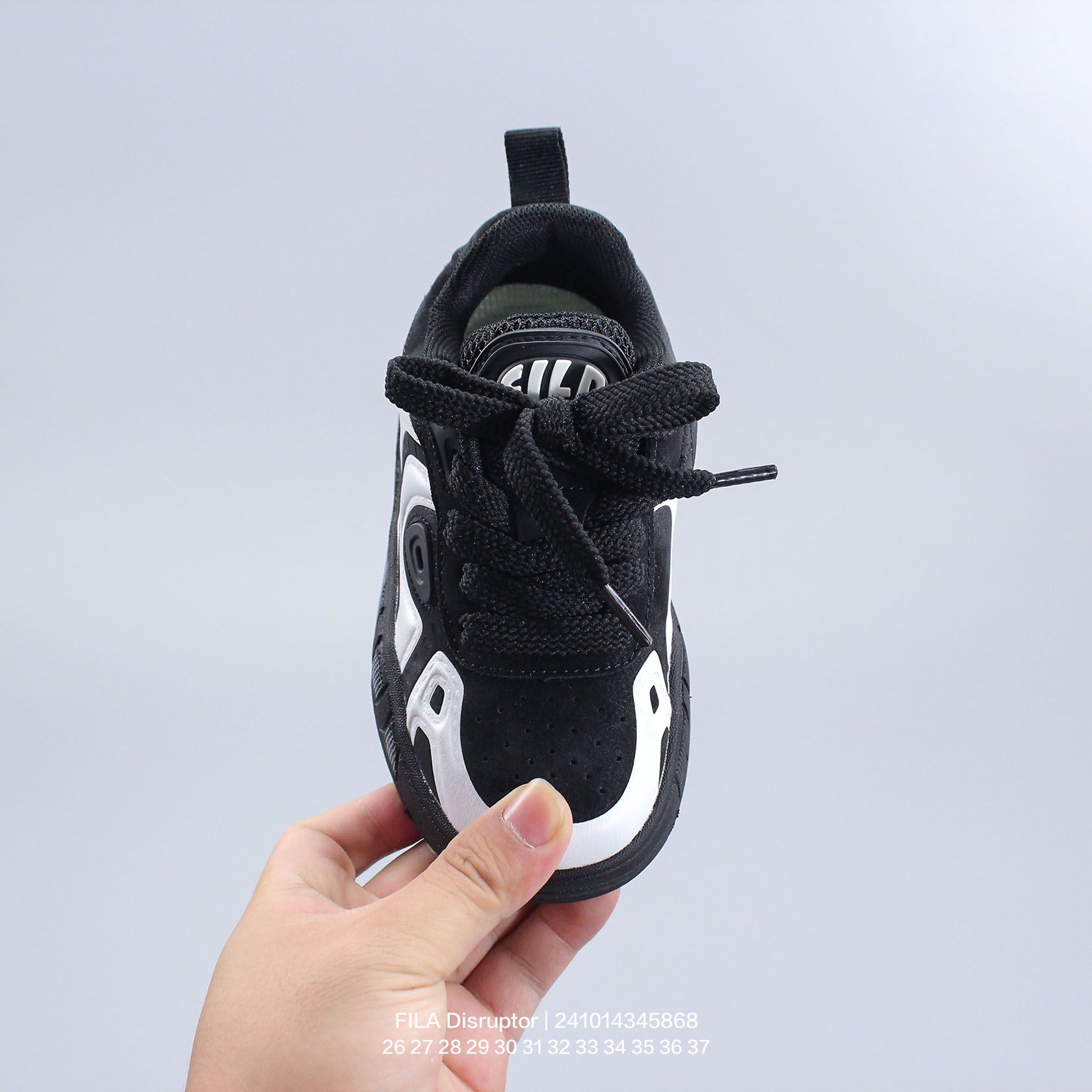 图片[2]-FILA/斐乐 💯🧒童鞋上线 斐乐 ❗FILA Disruptor 厚底百搭慢跑鞋 类型：童鞋 版本：公司级 尺码：26 27 28 29 30 31 32 33 34 35 36 37-选品中心