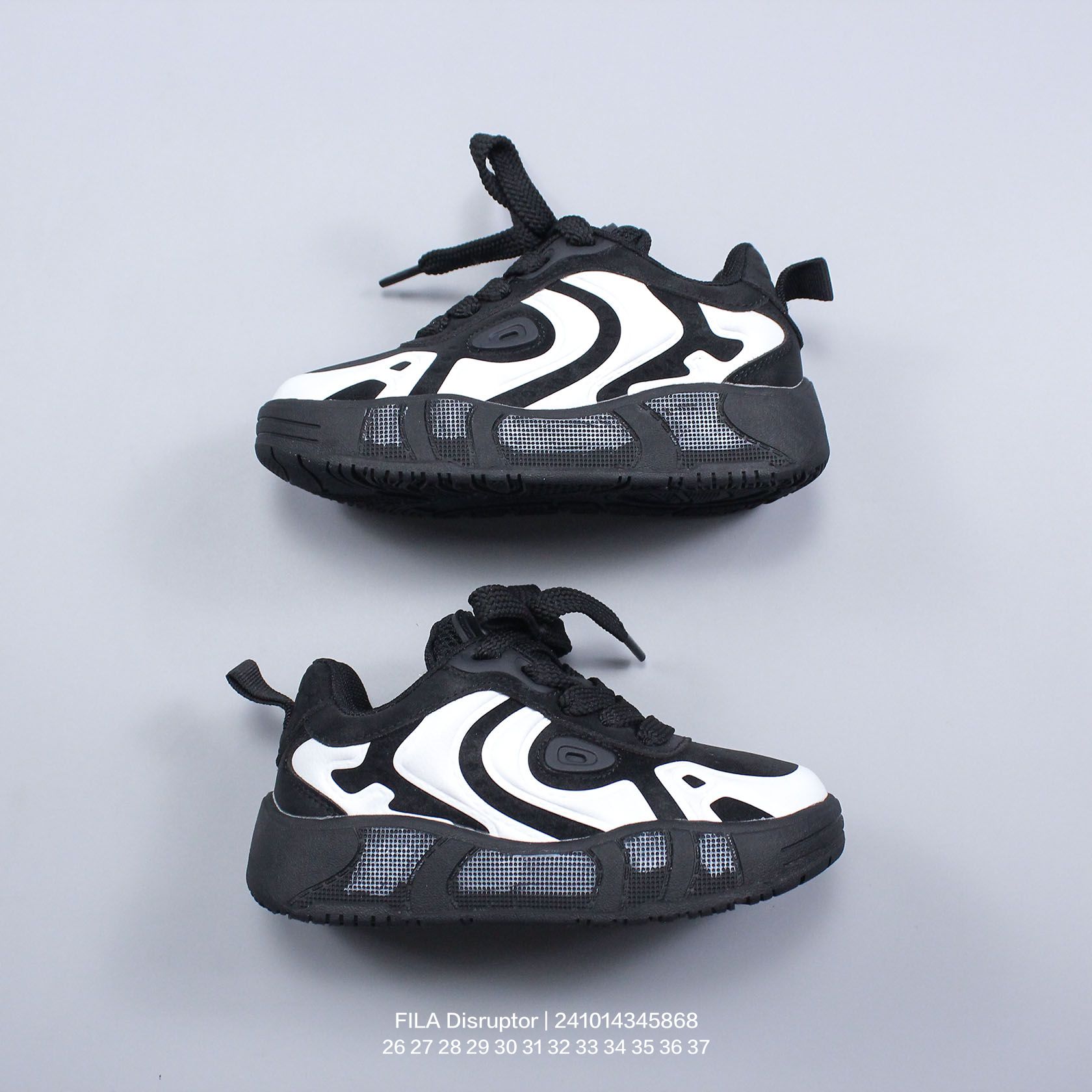 图片[7]-FILA/斐乐 💯🧒童鞋上线 斐乐 ❗FILA Disruptor 厚底百搭慢跑鞋 类型：童鞋 版本：公司级 尺码：26 27 28 29 30 31 32 33 34 35 36 37-选品中心
