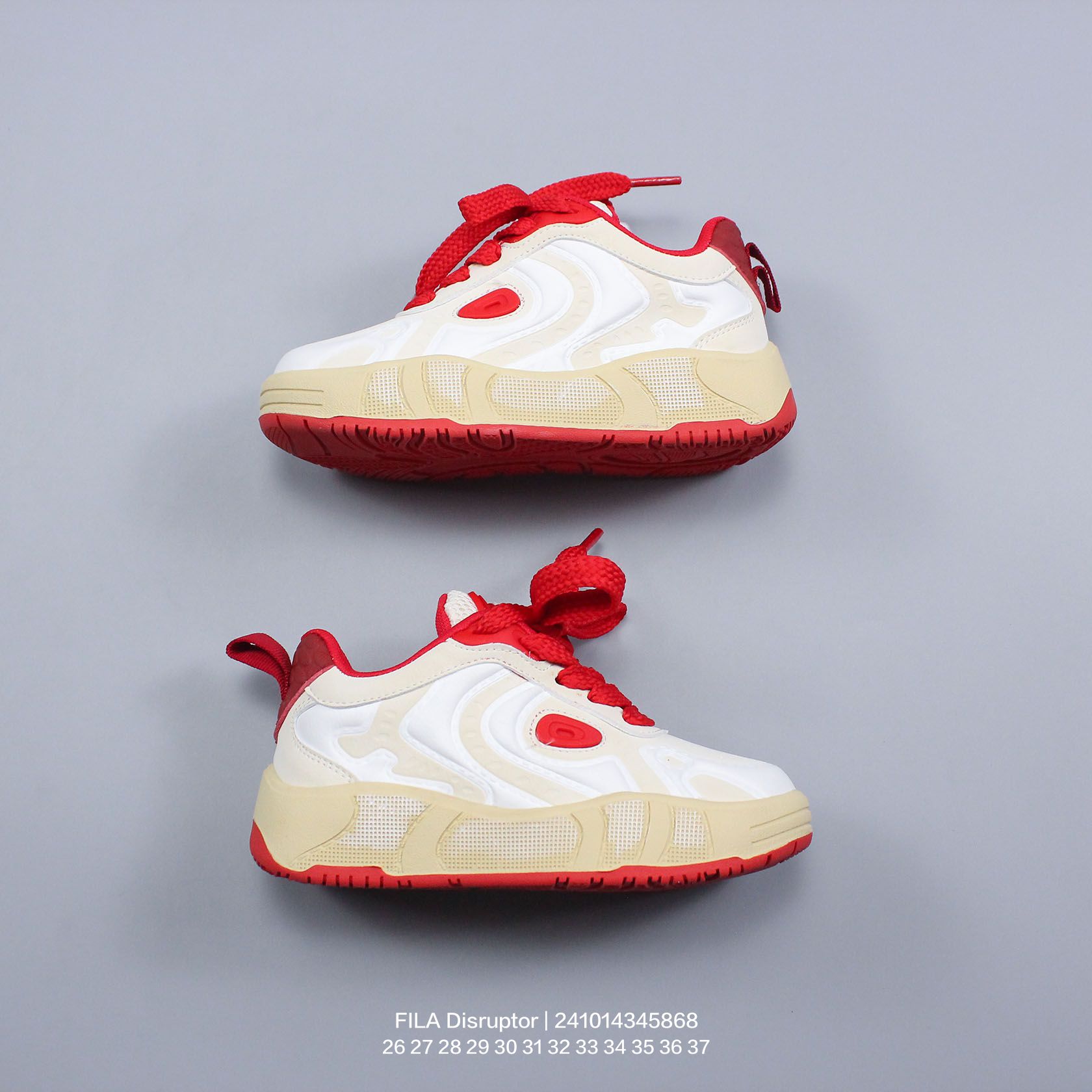 图片[7]-FILA/斐乐 💯🧒童鞋上线 斐乐 ❗FILA Disruptor 厚底百搭慢跑鞋 类型：童鞋 版本：公司级 尺码：26 27 28 29 30 31 32 33 34 35 36 37-选品中心