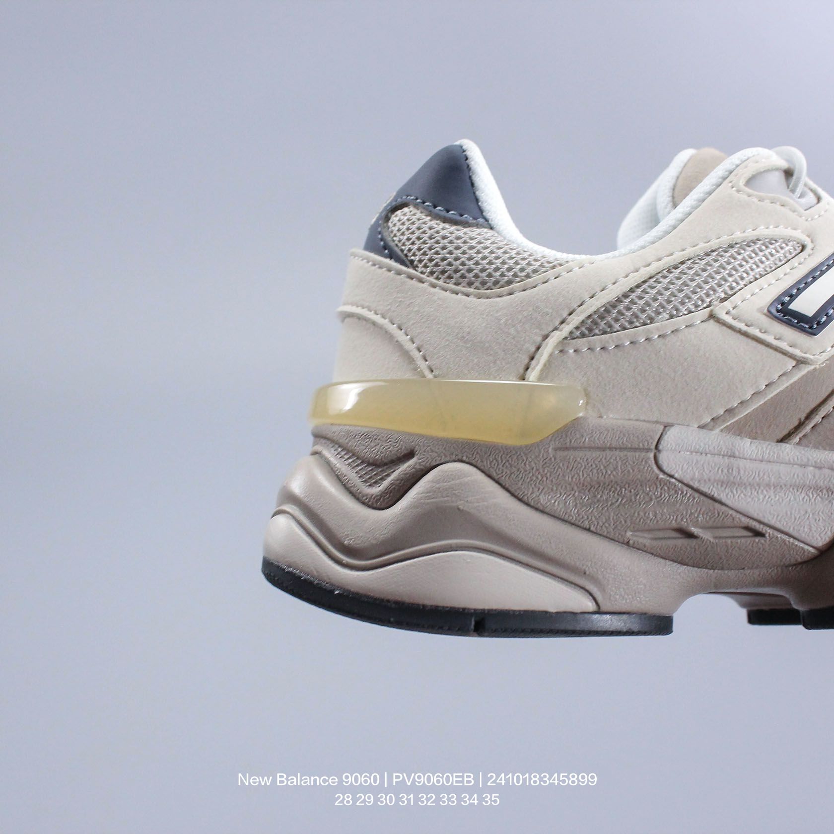 图片[4]-New Balance/新百伦 公司级 9060系列 童鞋版本上线,潮爹潮妈追寻的单品!!采用反绒面革及透气斜纹帆布料拼接鞋面材质，中底嵌入ABZORB缓震科技材料及后跟嵌入TPU装饰条稳固❗️ 复古爱好者看过来,全新配色!全新NB新百伦New Balance 9060\”Driftwood Castlerock\”系列复古百搭老爹风小象蹄休闲运动跑步鞋“浮木棕深灰 P类型：童鞋 版本：公司级 尺码：28 29 30 31 32 33 34 35-选品中心