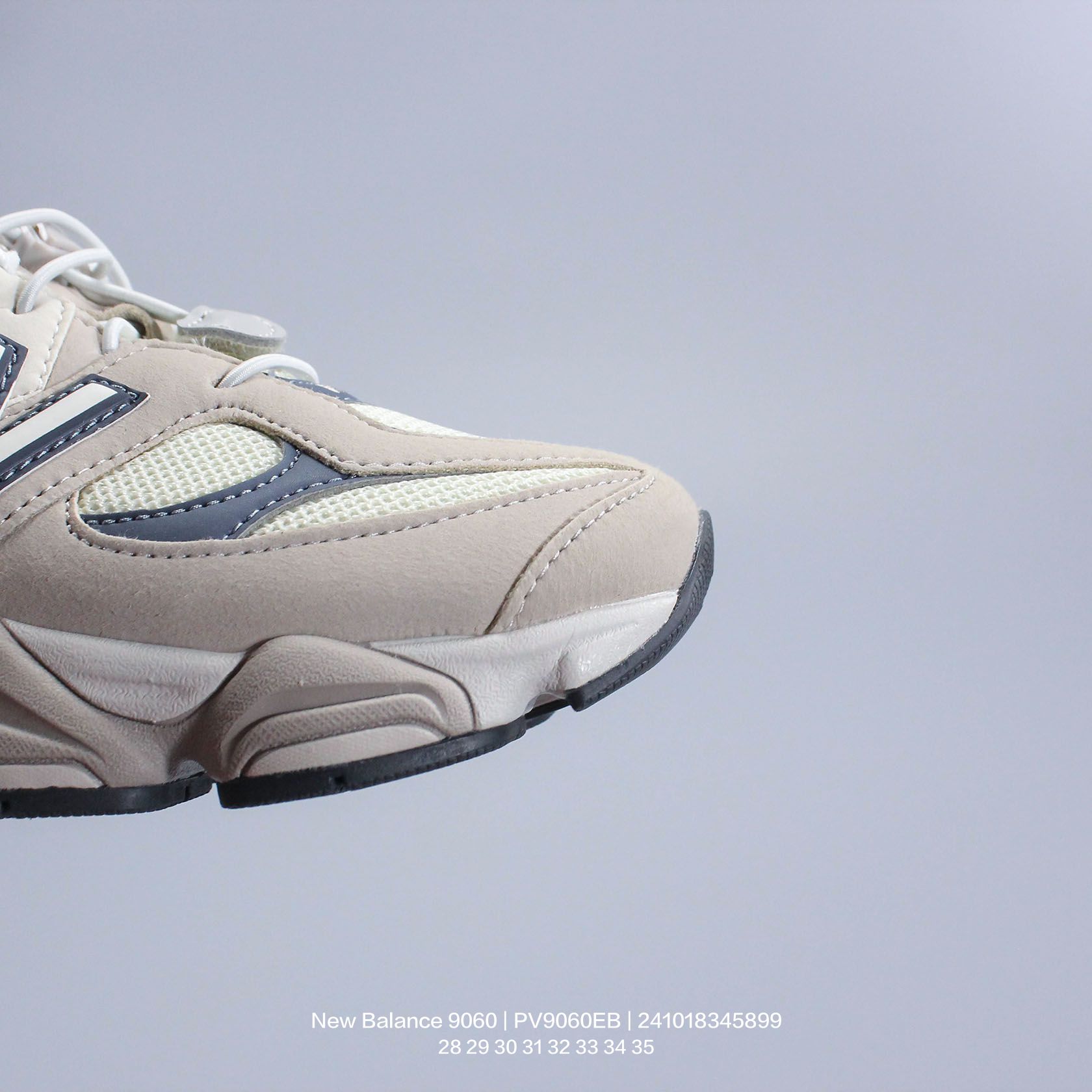 图片[6]-New Balance/新百伦 公司级 9060系列 童鞋版本上线,潮爹潮妈追寻的单品!!采用反绒面革及透气斜纹帆布料拼接鞋面材质，中底嵌入ABZORB缓震科技材料及后跟嵌入TPU装饰条稳固❗️ 复古爱好者看过来,全新配色!全新NB新百伦New Balance 9060\”Driftwood Castlerock\”系列复古百搭老爹风小象蹄休闲运动跑步鞋“浮木棕深灰 P类型：童鞋 版本：公司级 尺码：28 29 30 31 32 33 34 35-选品中心