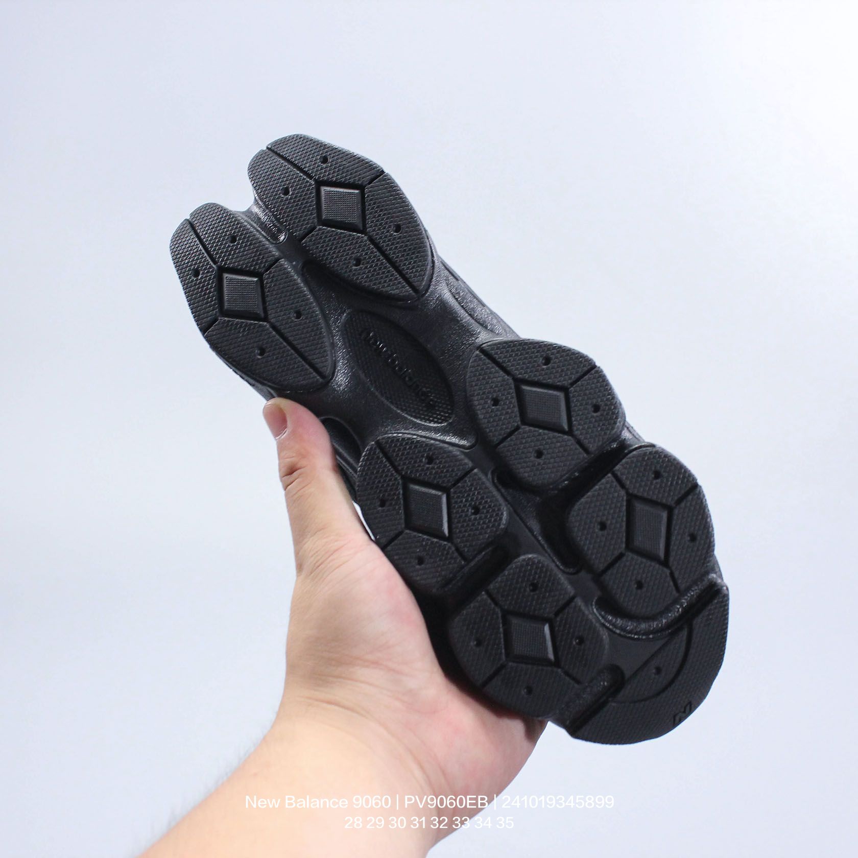 图片[8]-New Balance/新百伦 公司级 9060系列 童鞋版本上线,潮爹潮妈追寻的单品!!采用反绒面革及透气斜纹帆布料拼接鞋面材质，中底嵌入ABZORB缓震科技材料及后跟嵌入TPU装饰条稳固❗️ 复古爱好者看过来,全新配色!全新NB新百伦New Balance 9060\”Driftwood Castlerock\”系列复古百搭老爹风小象蹄休闲运动跑步鞋“浮木棕深灰 PV9060EB 类型：童鞋 尺码：28 29 30 31 32 33 34 35-选品中心