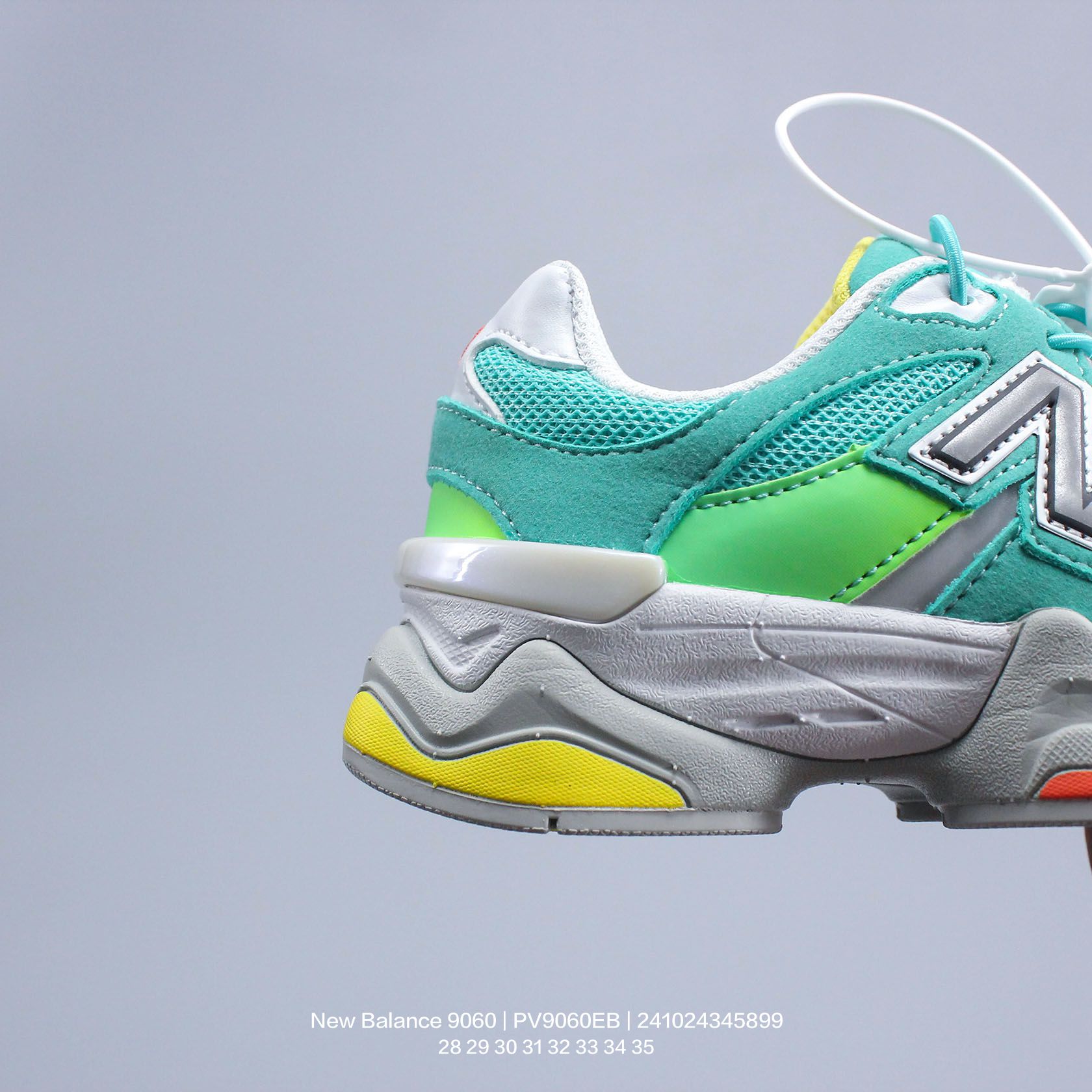 图片[4]-New Balance/新百伦 公司级 9060系列 童鞋版本上线,潮爹潮妈追寻的单品!!采用反绒面革及透气斜纹帆布料拼接鞋面材质，中底嵌入ABZORB缓震科技材料及后跟嵌入TPU装饰条稳固❗️ 复古爱好者看过来,全新配色!全新NB新百伦New Balance 9060\”Driftwood Castlerock\”系列复古百搭老爹风小象蹄休闲运动跑步鞋“浮木棕深灰 PV9060EB 类型：童鞋 尺码：28 29 30 31 32 33 34 35-选品中心