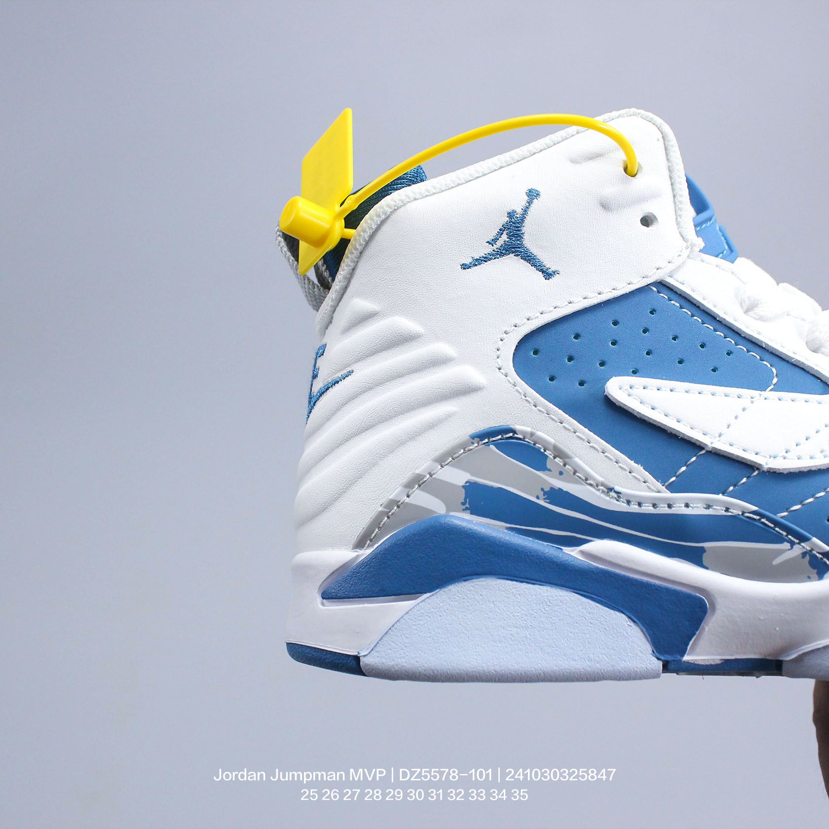 图片[4]-Jordan/乔丹 Jordan Jumpman MVP 耐磨透气 中帮 儿童篮球鞋 DZ5578-101 类型：童鞋 尺码：25 26 27 28 29 30 31 32 33 34 35-选品中心