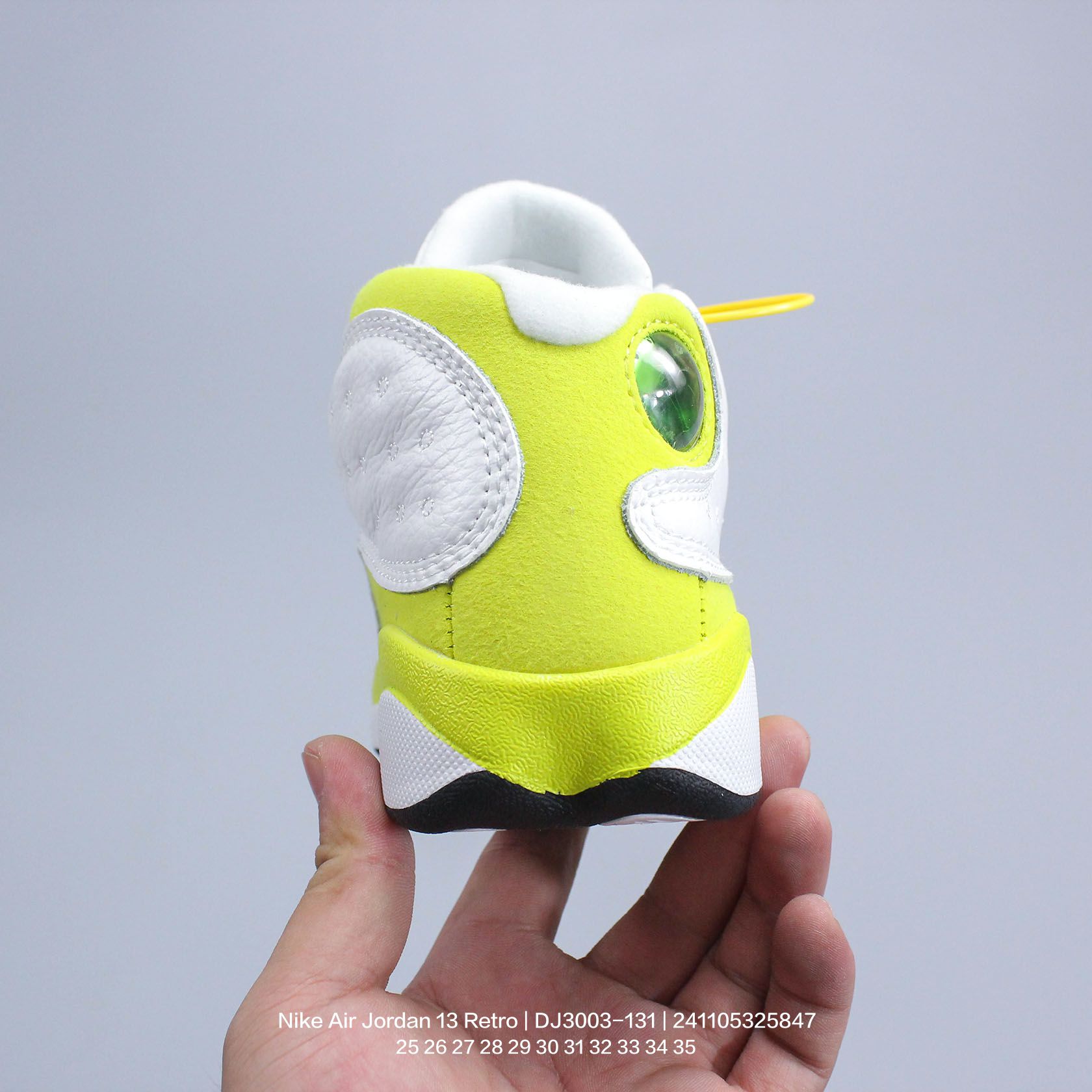 图片[5]-Jordan/乔丹 中大童学生的潮流童鞋❗️潮爹潮妈追寻的单品🎁采用贴膜牛培皮革鞋面材质，中底钢印及缜密拉帮效果❗️耐克乔丹Nike Air Jordan 13 Retro 乔丹中帮复古休闲文化篮球鞋\” DJ3003-131 类型：童鞋 尺码：25 26 27 28 29 30 31 32 33 34 35-选品中心