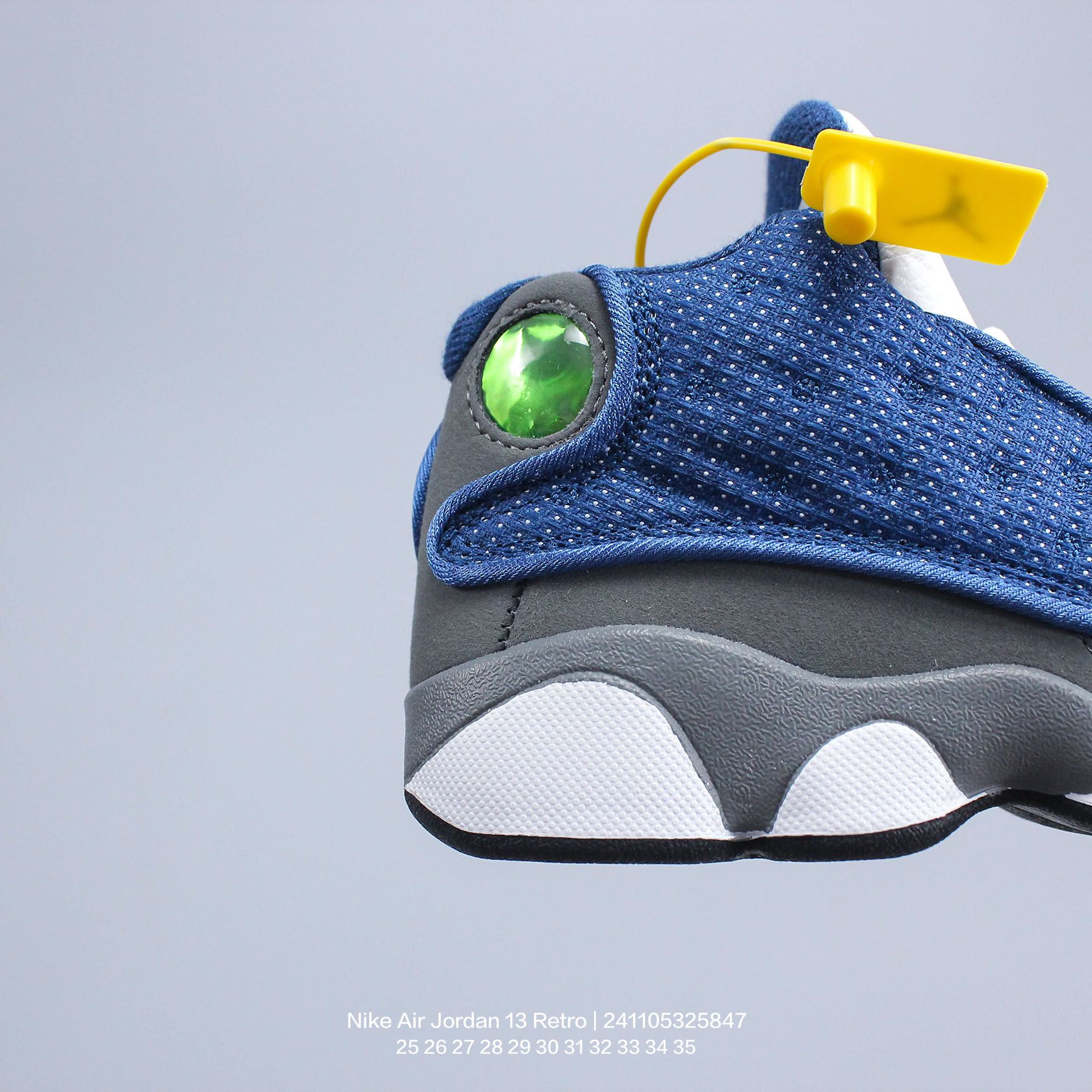 图片[4]-Jordan/乔丹 中大童学生的潮流童鞋❗️潮爹潮妈追寻的单品🎁采用贴膜牛培皮革鞋面材质，中底钢印及缜密拉帮效果❗️耐克乔丹Nike Air Jordan 13 Retro 乔丹中帮复古休闲文化篮球鞋\” 类型：童鞋 尺码：25 26 27 28 29 30 31 32 33 34 35-选品中心