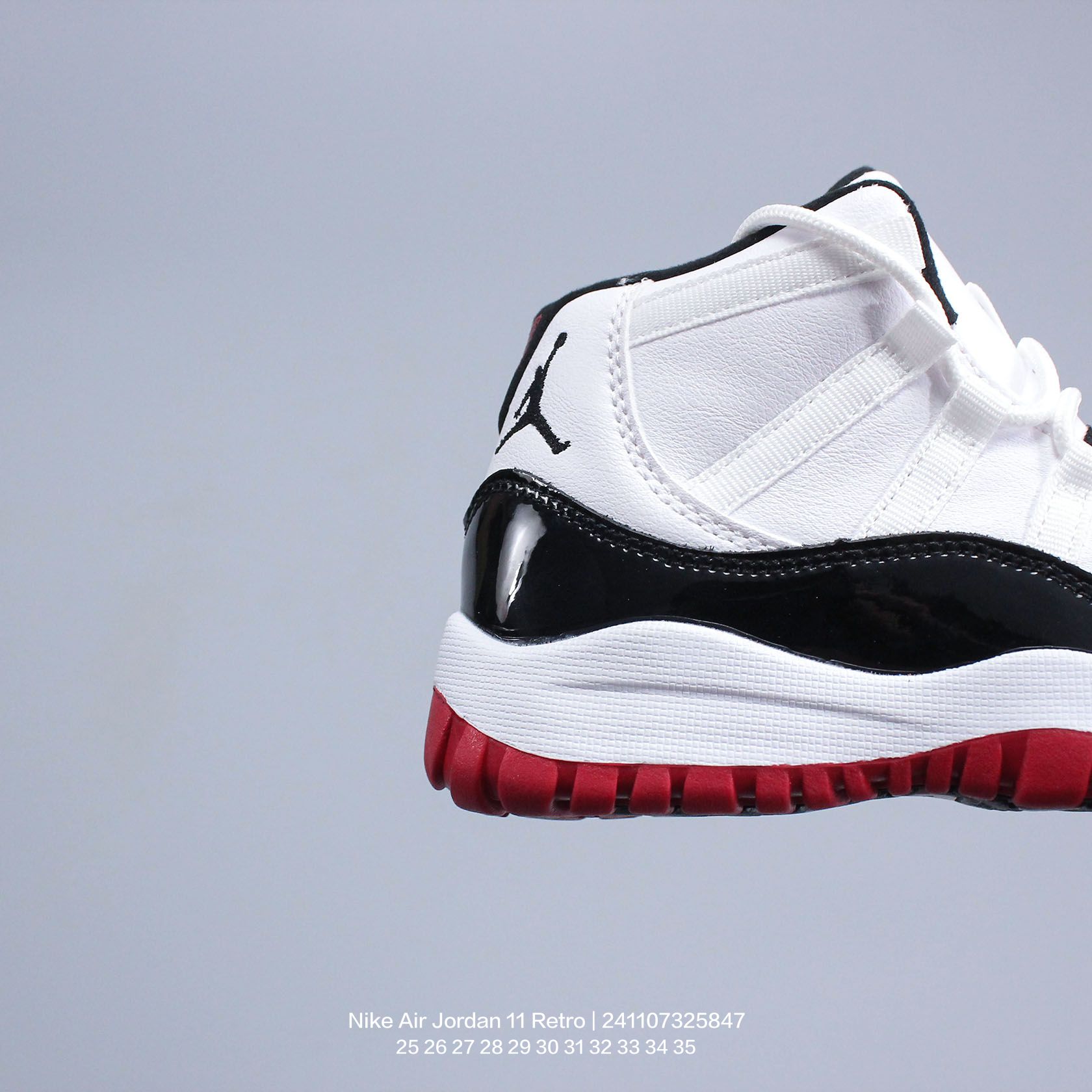 图片[4]-Jordan/乔丹 中大童学生的潮流童鞋❗️潮爹潮妈追寻的单品🎁采用贴膜牛培皮革鞋面材质，中底钢印及缜密拉帮效果❗️耐克乔丹Nike Air Jordan 11 Retro 乔丹中帮复古休闲文化篮球鞋\” 类型：童鞋 尺码：25 26 27 28 29 30 31 32 33 34 35-选品中心