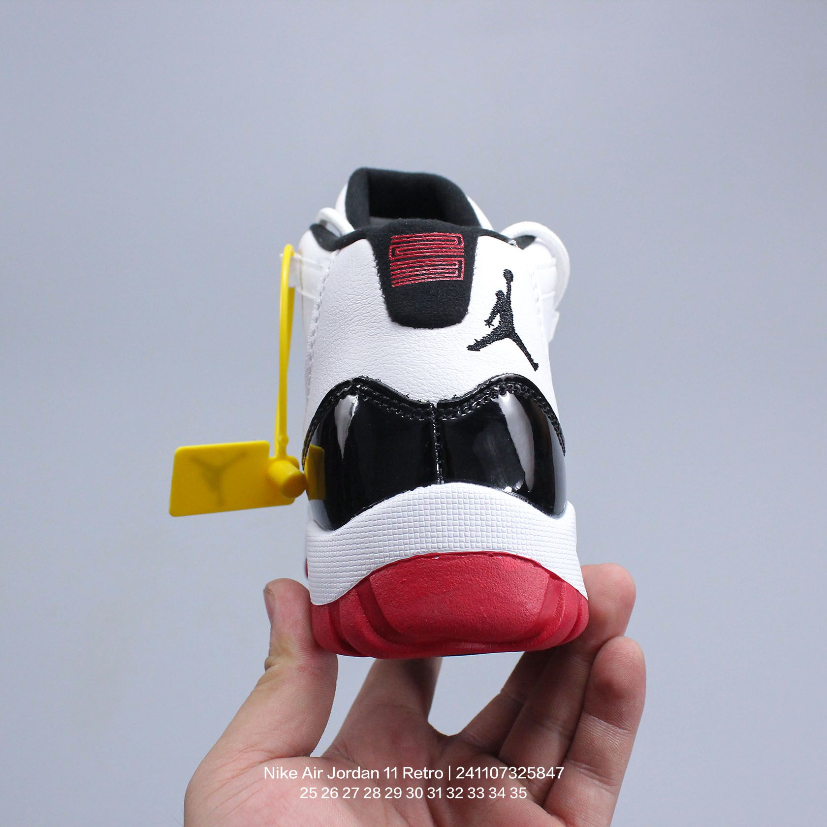 图片[5]-Jordan/乔丹 中大童学生的潮流童鞋❗️潮爹潮妈追寻的单品🎁采用贴膜牛培皮革鞋面材质，中底钢印及缜密拉帮效果❗️耐克乔丹Nike Air Jordan 11 Retro 乔丹中帮复古休闲文化篮球鞋\” 类型：童鞋 尺码：25 26 27 28 29 30 31 32 33 34 35-选品中心