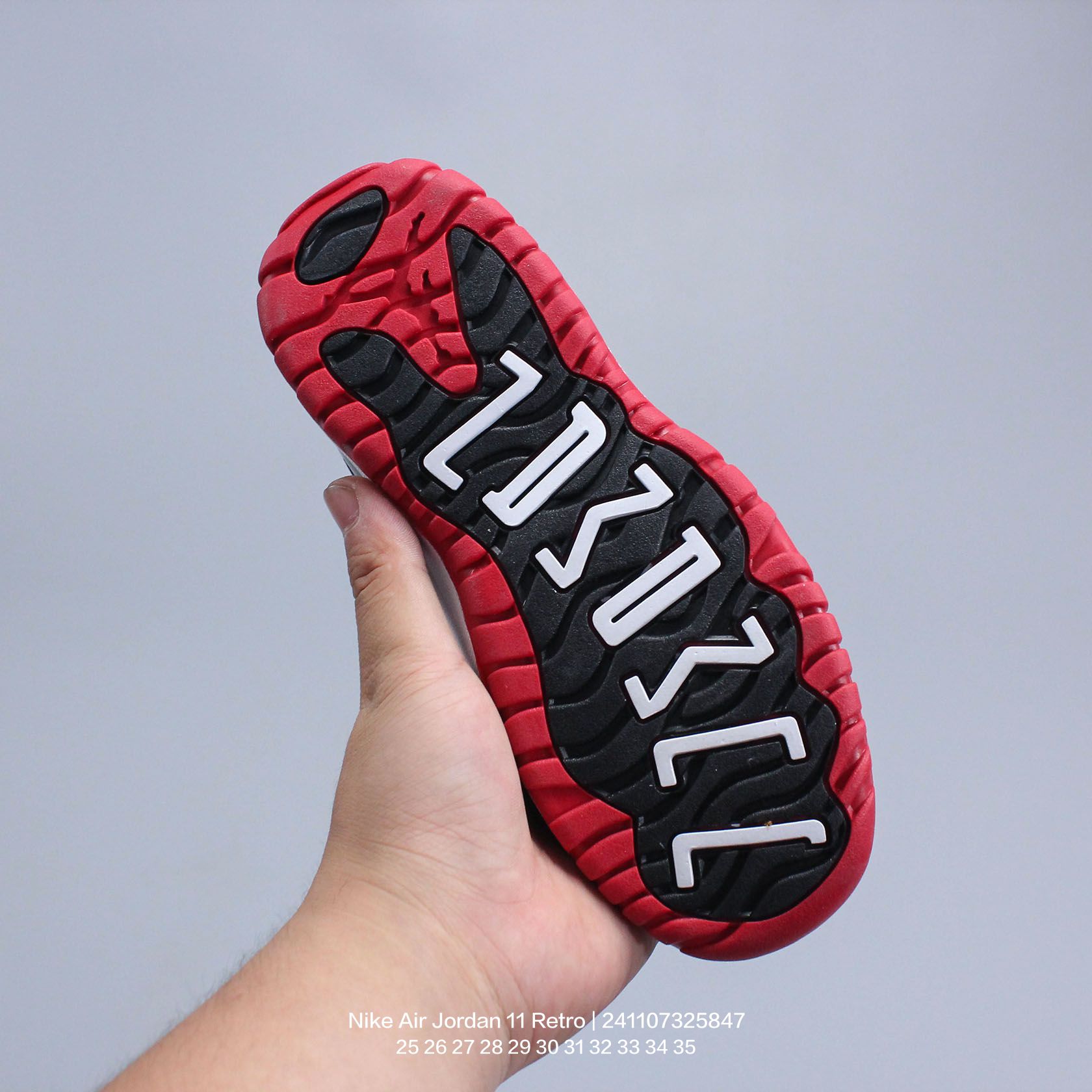 图片[8]-Jordan/乔丹 中大童学生的潮流童鞋❗️潮爹潮妈追寻的单品🎁采用贴膜牛培皮革鞋面材质，中底钢印及缜密拉帮效果❗️耐克乔丹Nike Air Jordan 11 Retro 乔丹中帮复古休闲文化篮球鞋\” 类型：童鞋 尺码：25 26 27 28 29 30 31 32 33 34 35-选品中心