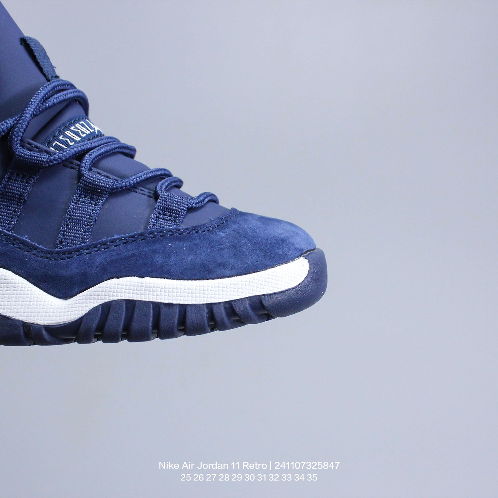 图片[6]-Jordan/乔丹 中大童学生的潮流童鞋❗️潮爹潮妈追寻的单品🎁采用贴膜牛培皮革鞋面材质，中底钢印及缜密拉帮效果❗️耐克乔丹Nike Air Jordan 11 Retro 乔丹中帮复古休闲文化篮球鞋\” 类型：童鞋 尺码：25 26 27 28 29 30 31 32 33 34 35-选品中心